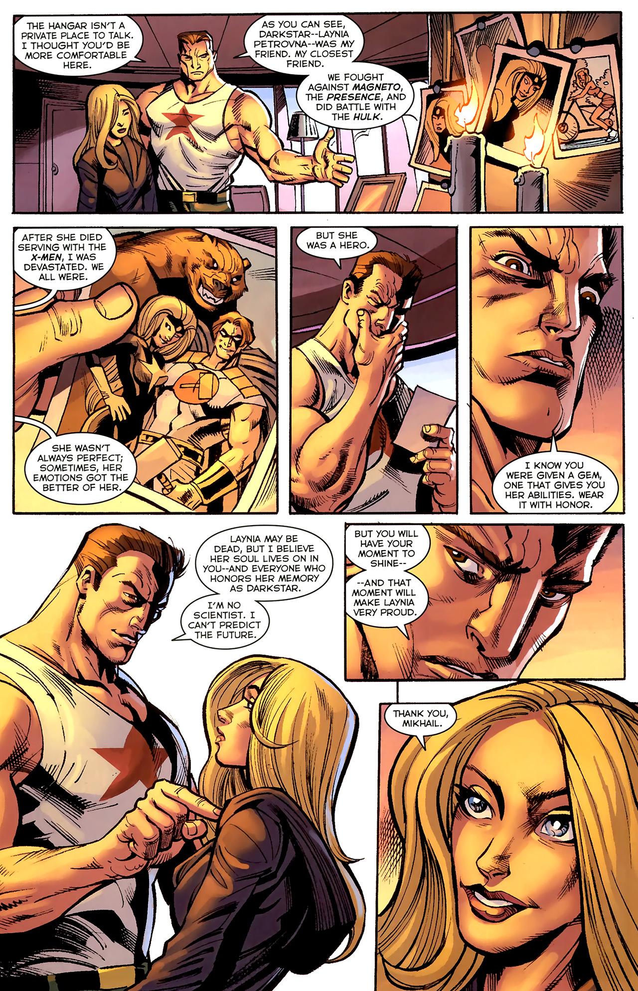 Read online Darkstar & The Winter Guard comic -  Issue #1 - 14