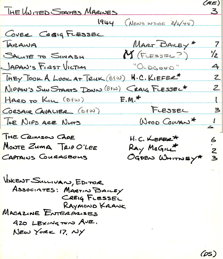 Read online United States Marines comic -  Issue #3 - 54