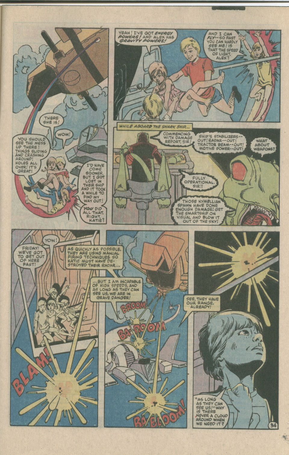 Read online Power Pack (1984) comic -  Issue #1 - 35