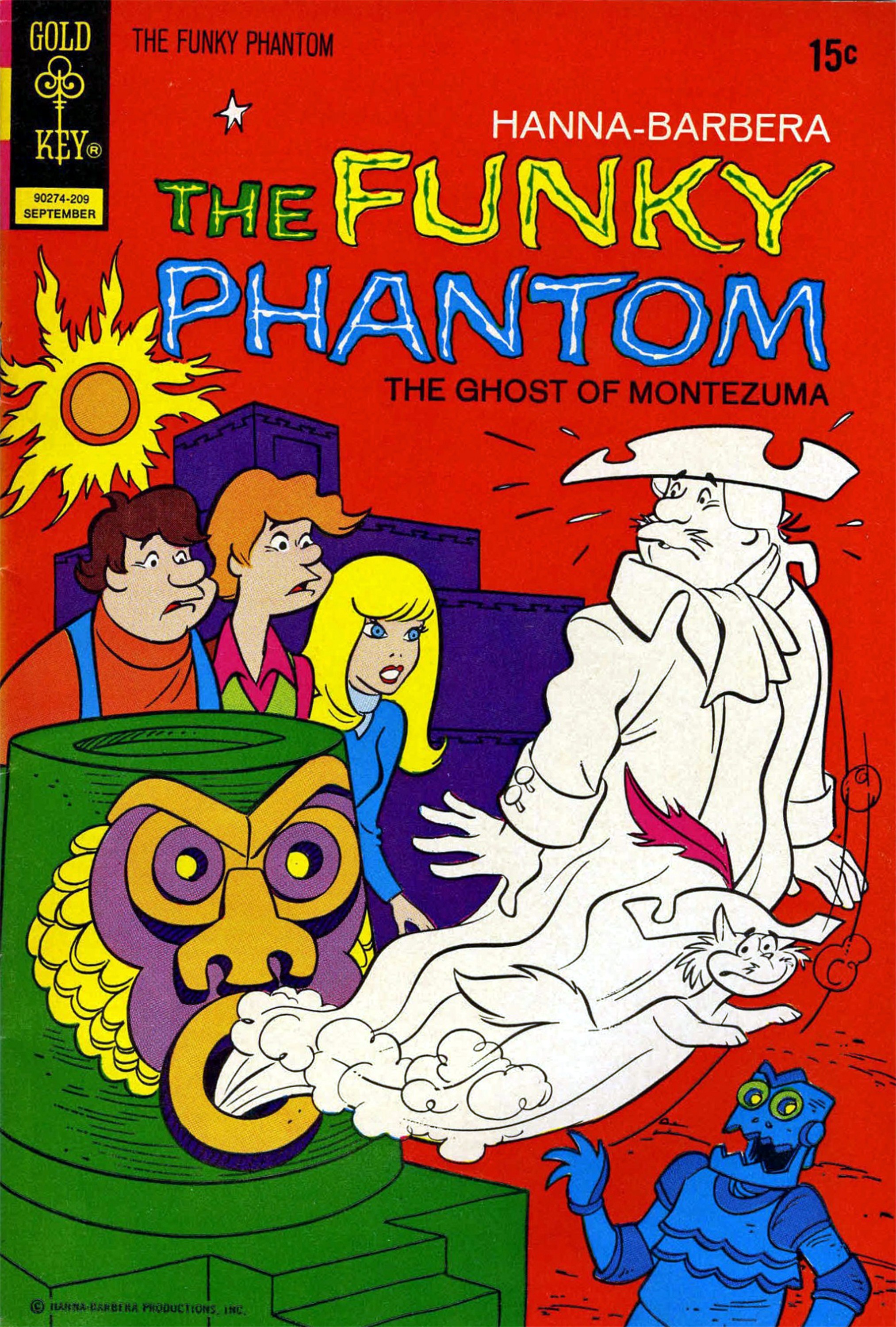 Read online The Funky Phantom comic -  Issue #3 - 1
