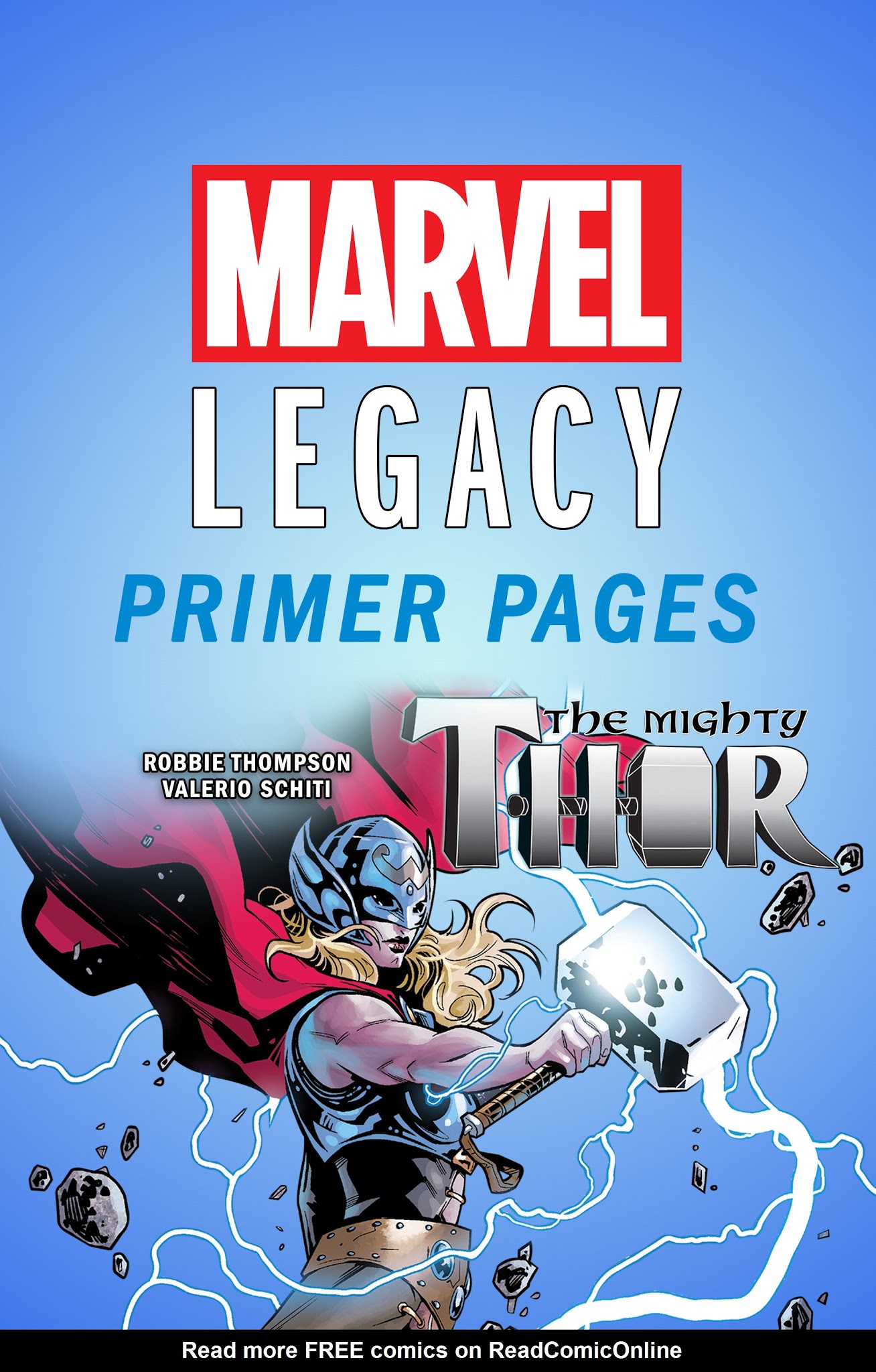 Read online Mighty Thor (2016) comic -  Issue # Issue The Mighty Thor - Marvel Legacy Primer Pages - 1
