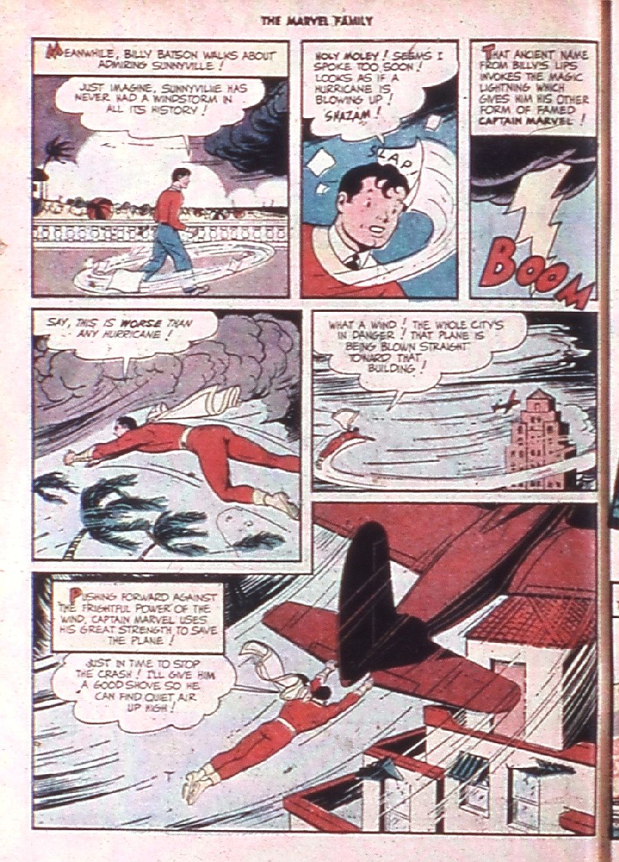 Read online The Marvel Family comic -  Issue #32 - 42