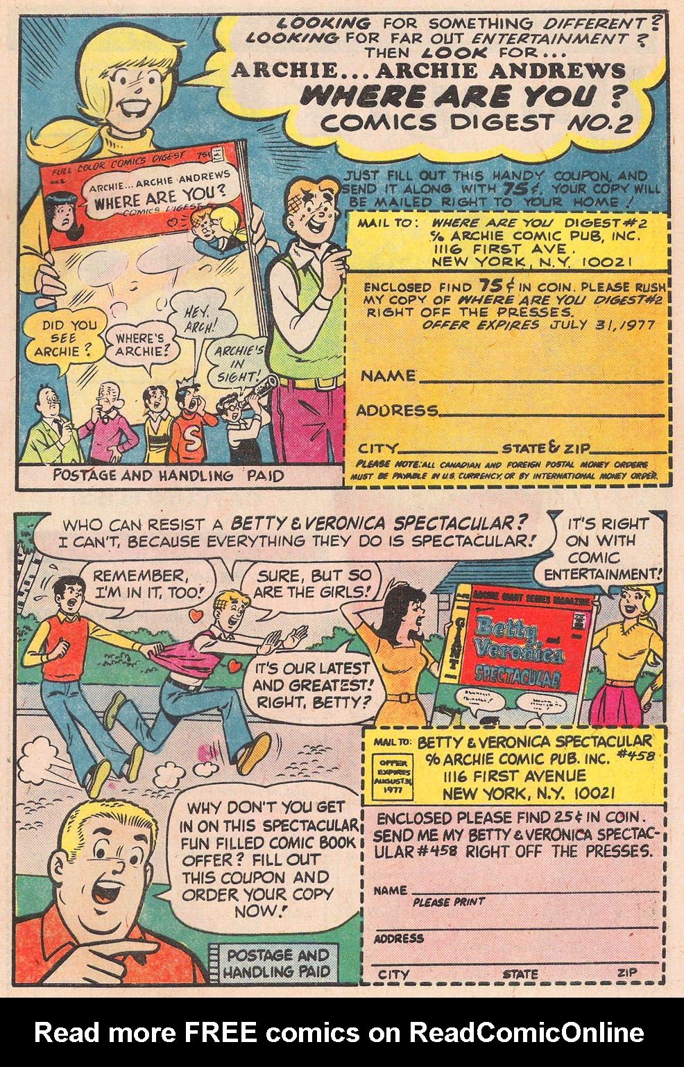Read online Archie's Girls Betty and Veronica comic -  Issue #257 - 27