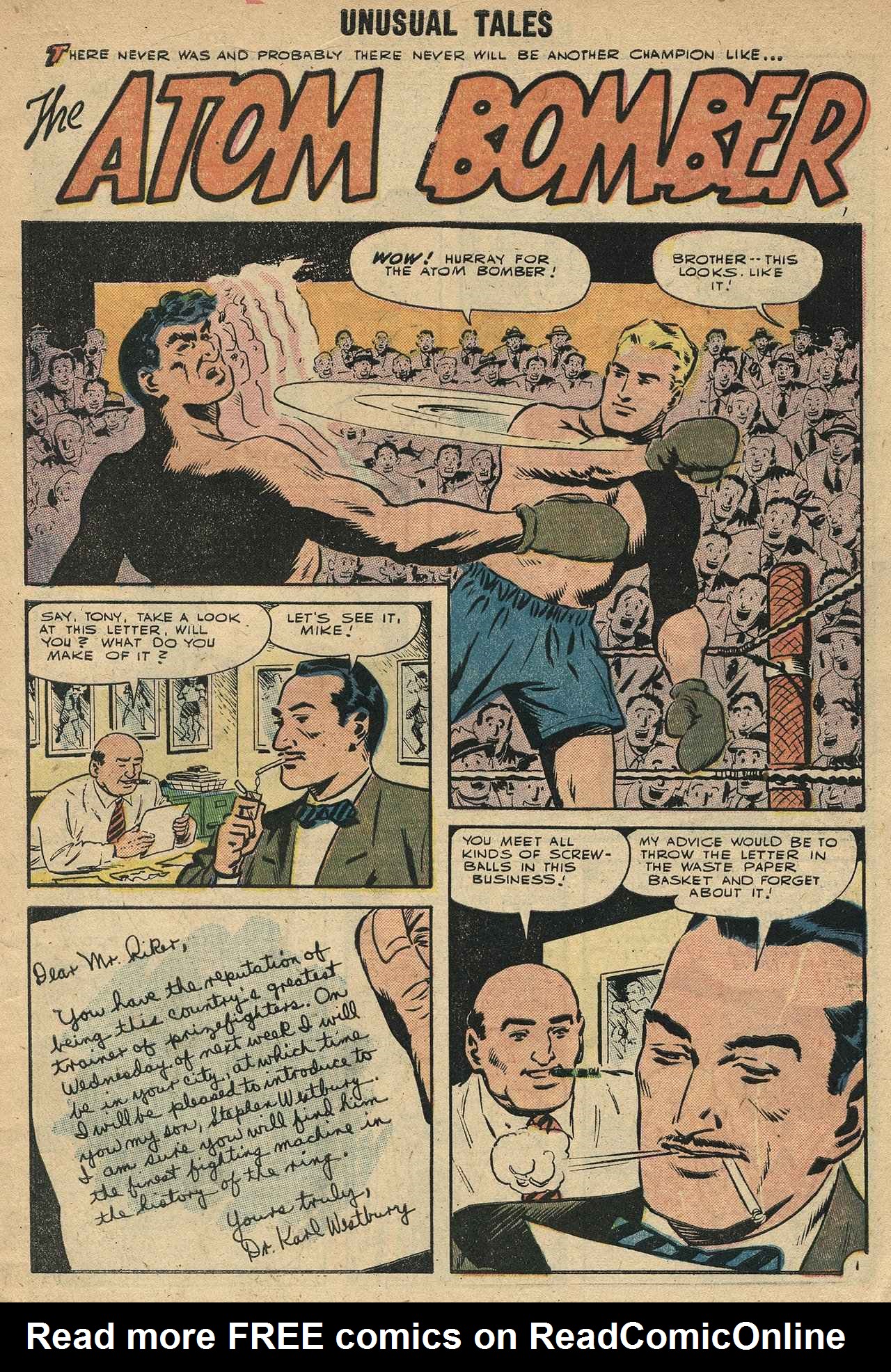 Read online Unusual Tales comic -  Issue #1 - 3