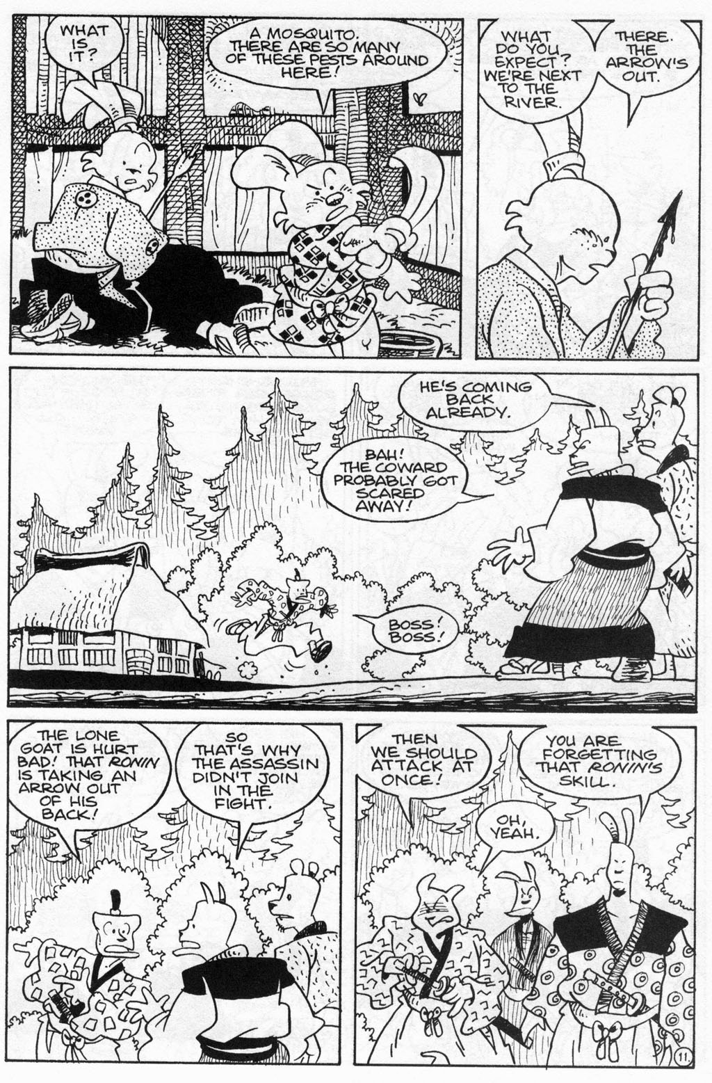Read online Usagi Yojimbo (1996) comic -  Issue #70 - 12