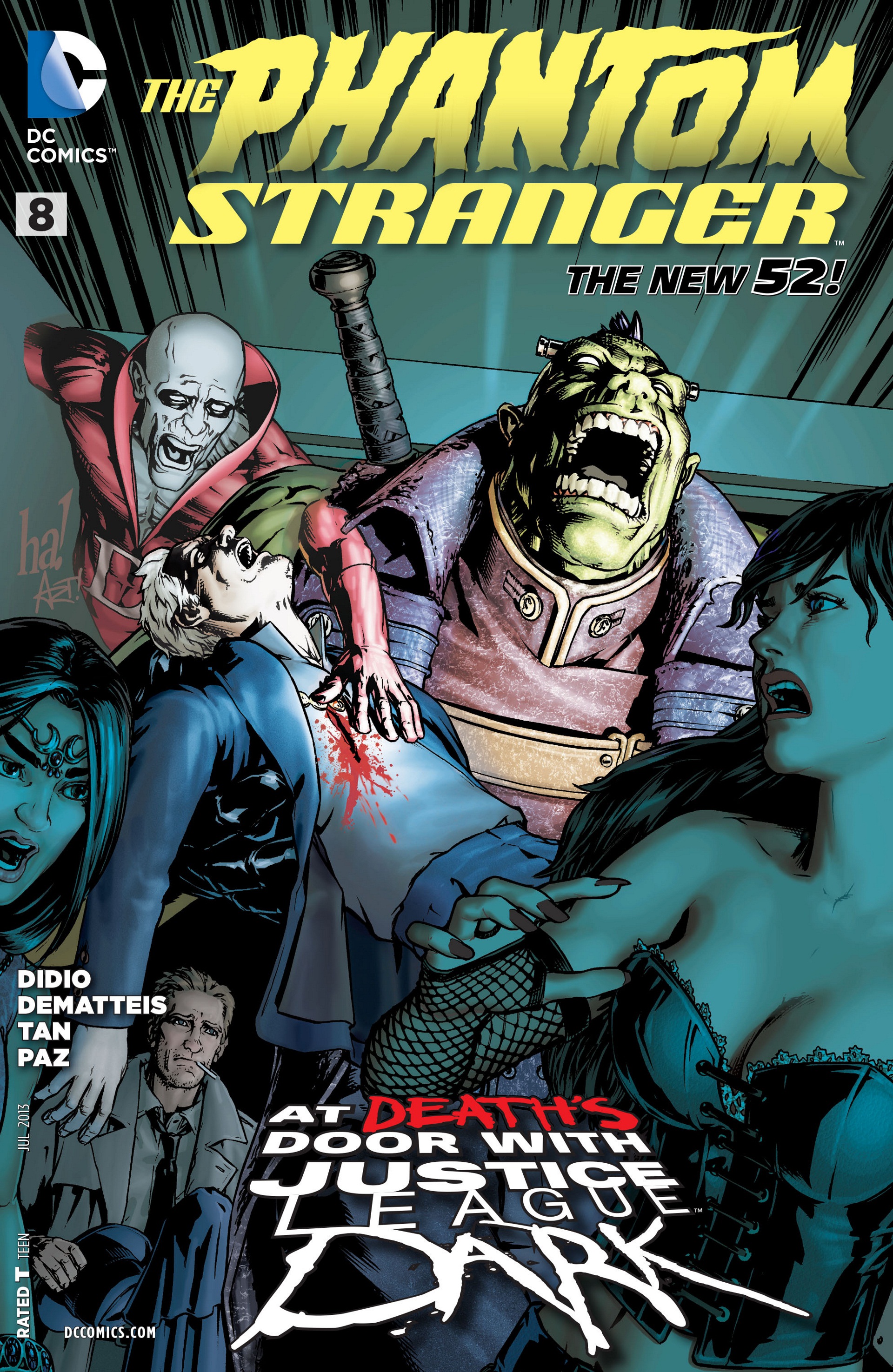 Read online Trinity of Sin: The Phantom Stranger comic -  Issue #8 - 1