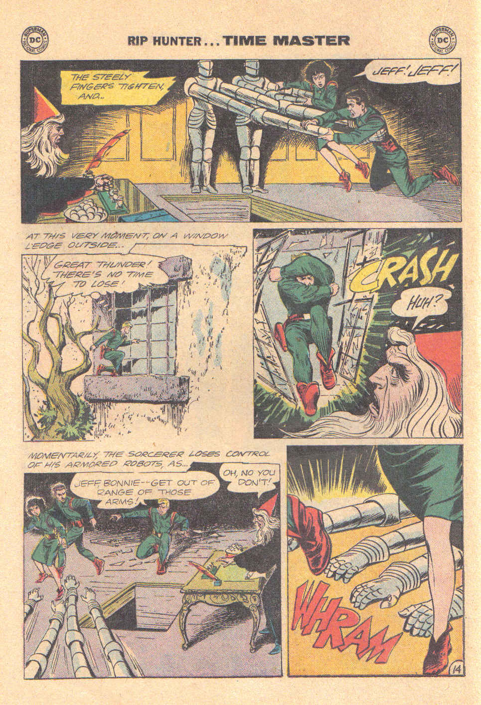 Read online Rip Hunter...Time Master comic -  Issue #17 - 18