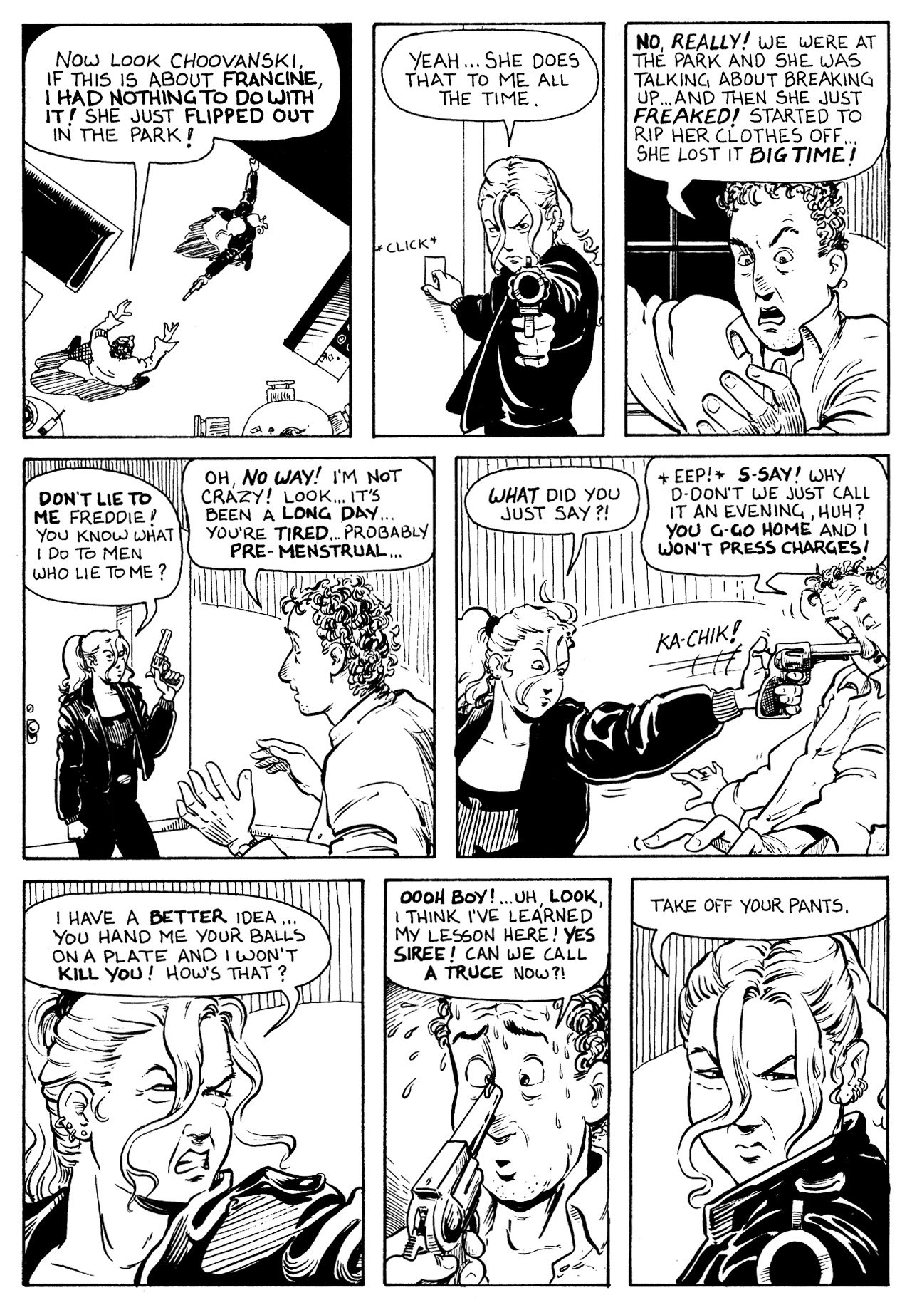 Read online Strangers in Paradise (1993) comic -  Issue #2 - 19
