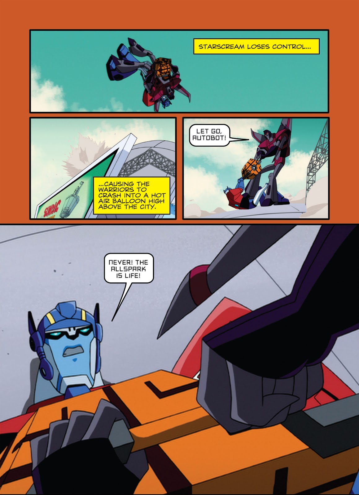 Transformers Animated issue 1 - Page 110