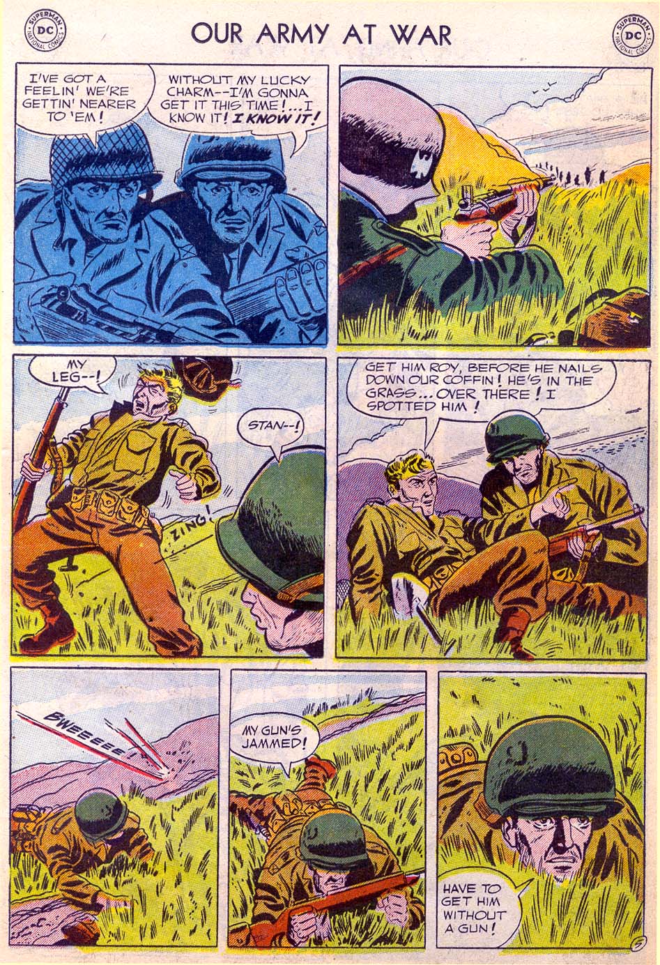 Read online Our Army at War (1952) comic -  Issue #3 - 24