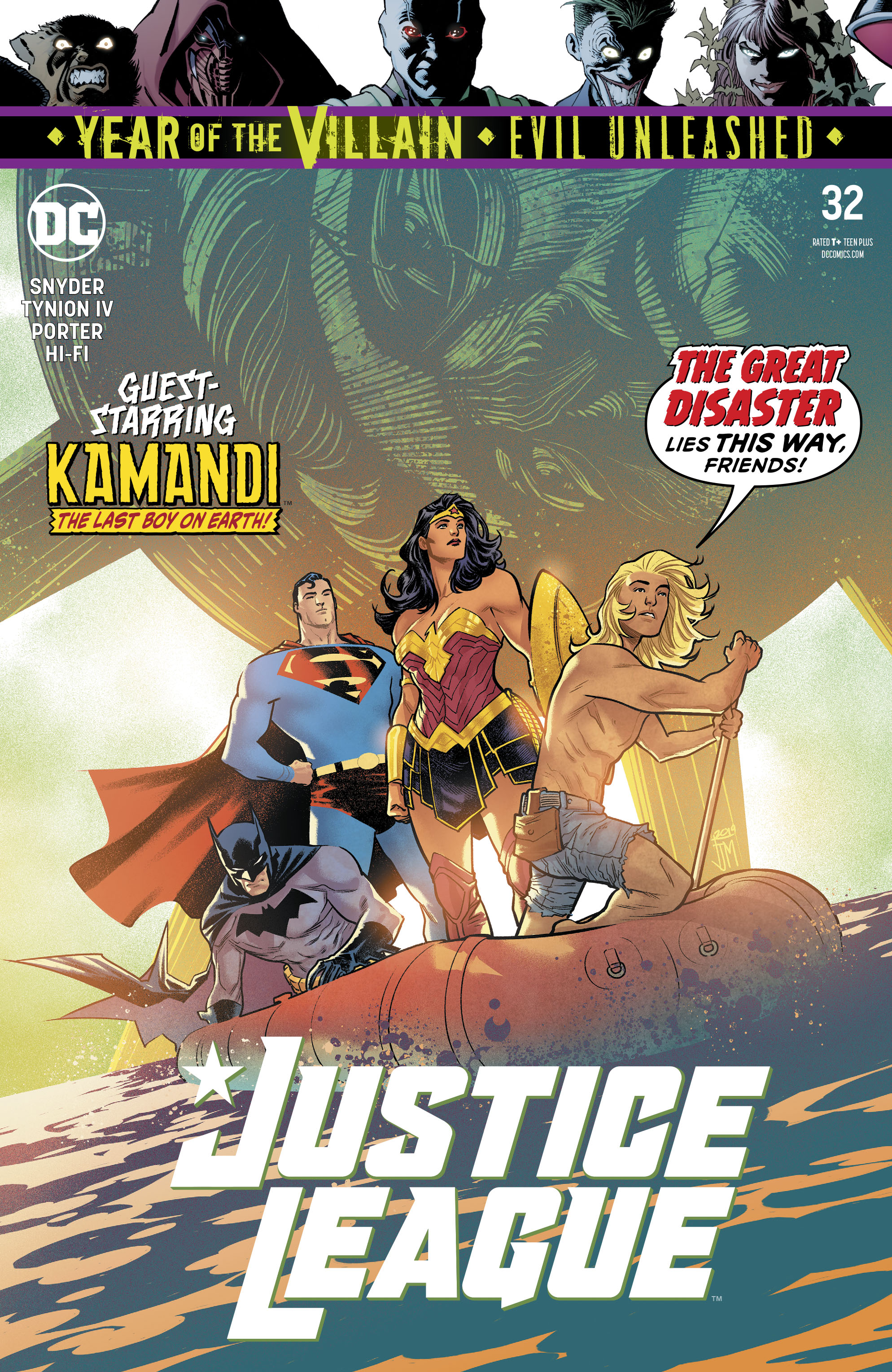 Read online Justice League (2018) comic -  Issue #32 - 1