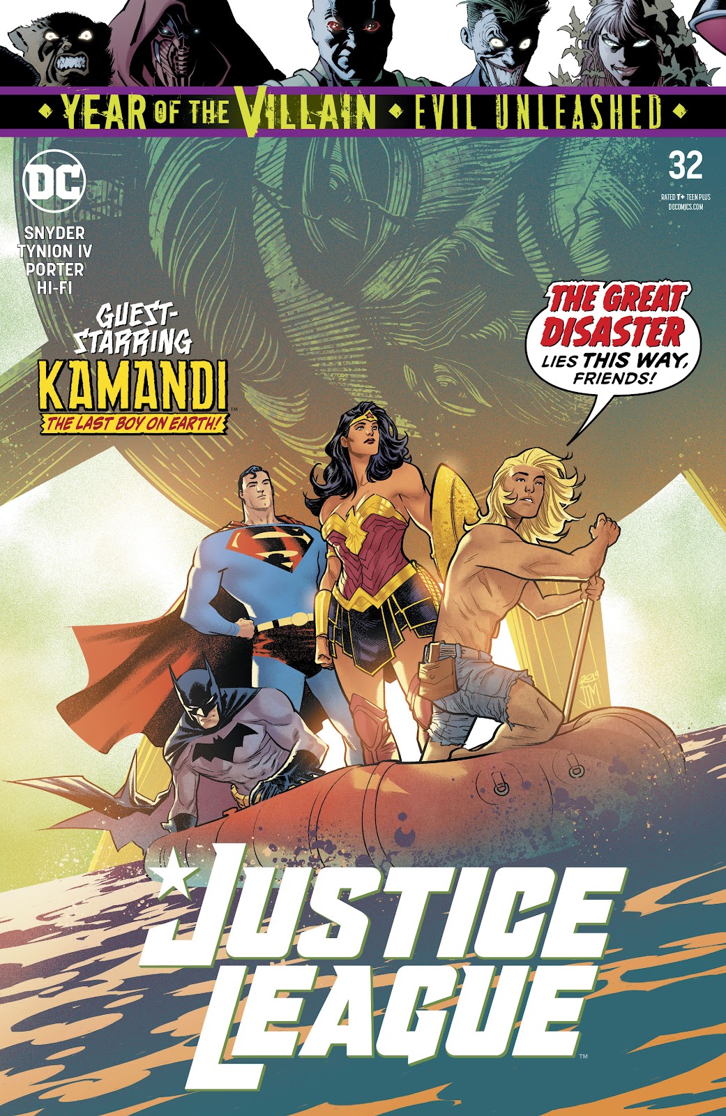 Justice League (2018) issue 32 - Page 1