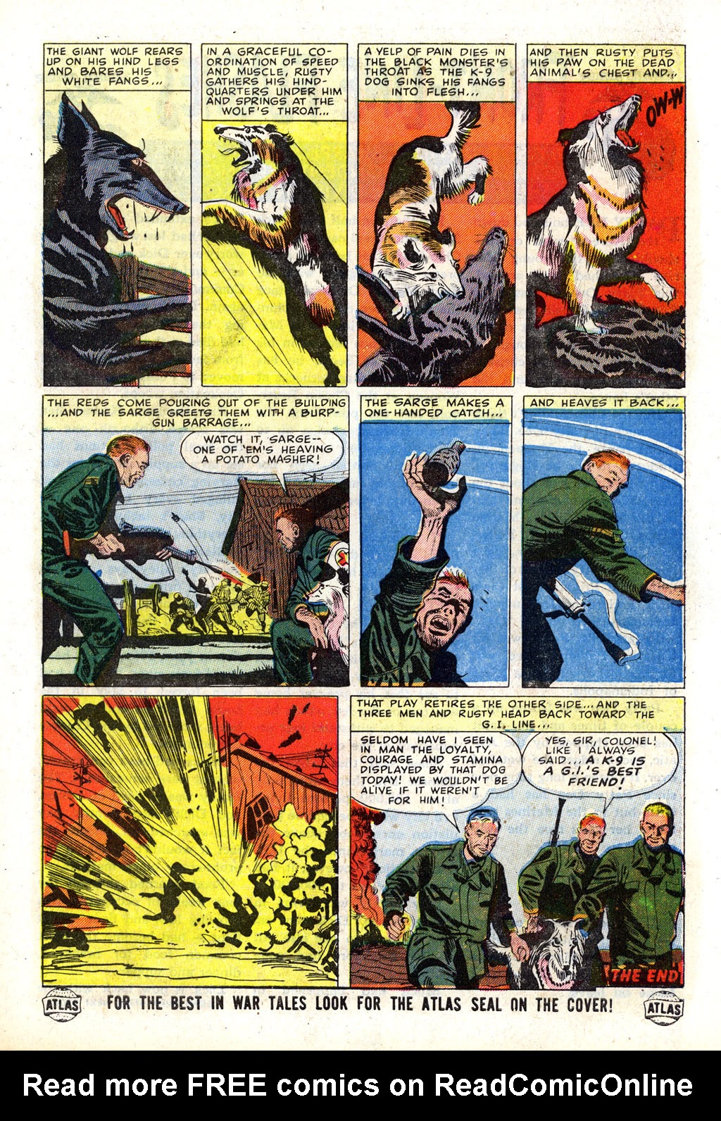 Read online Men in Action comic -  Issue #7 - 9