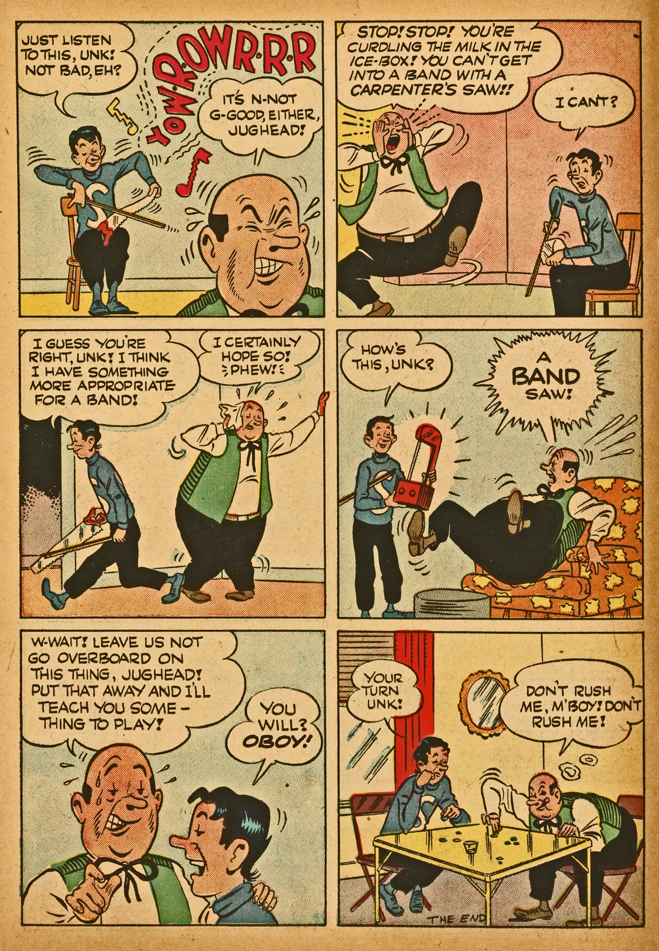 Read online Pep Comics comic -  Issue #84 - 16