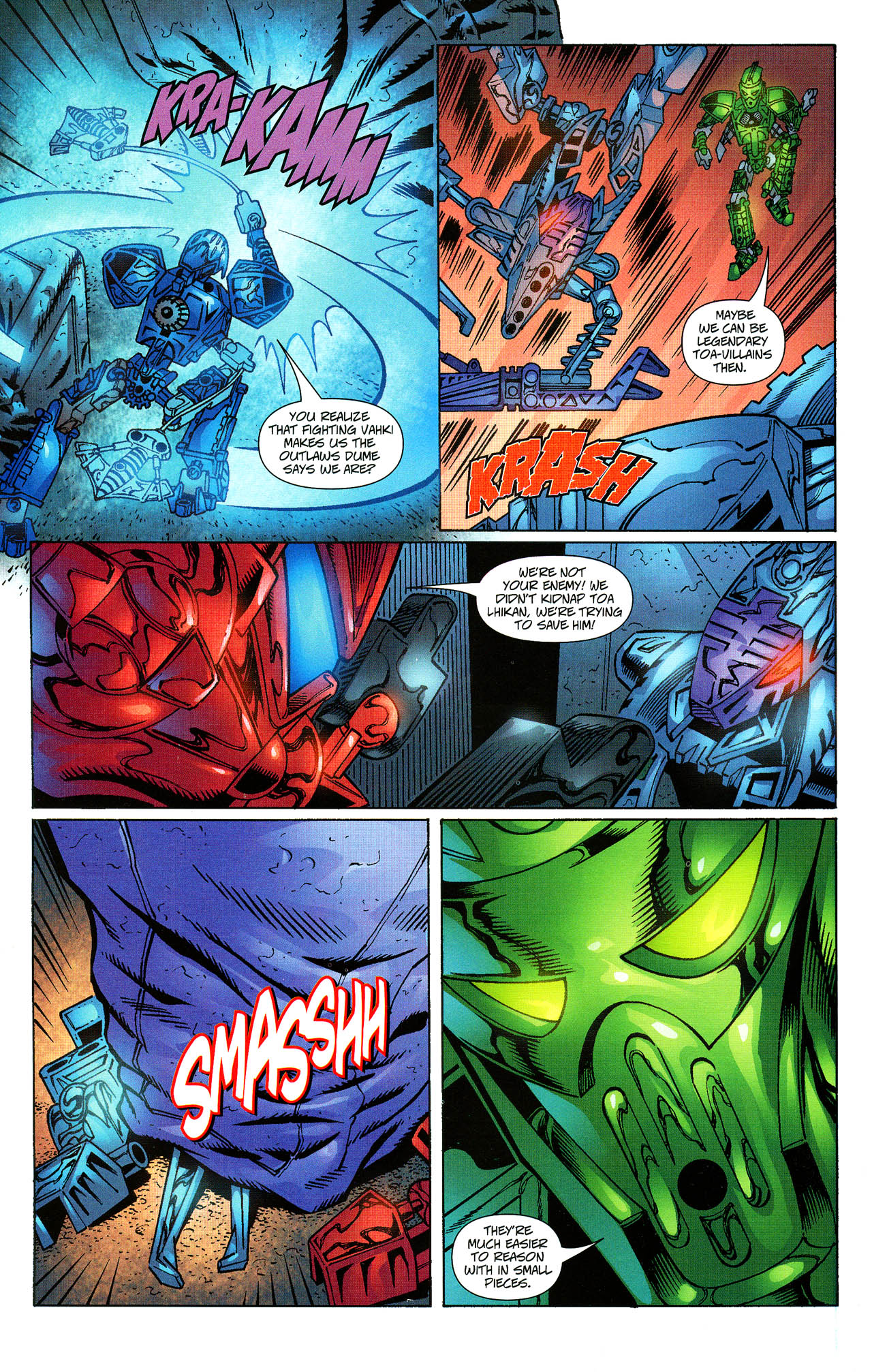 Read online Bionicle comic -  Issue #20 - 6