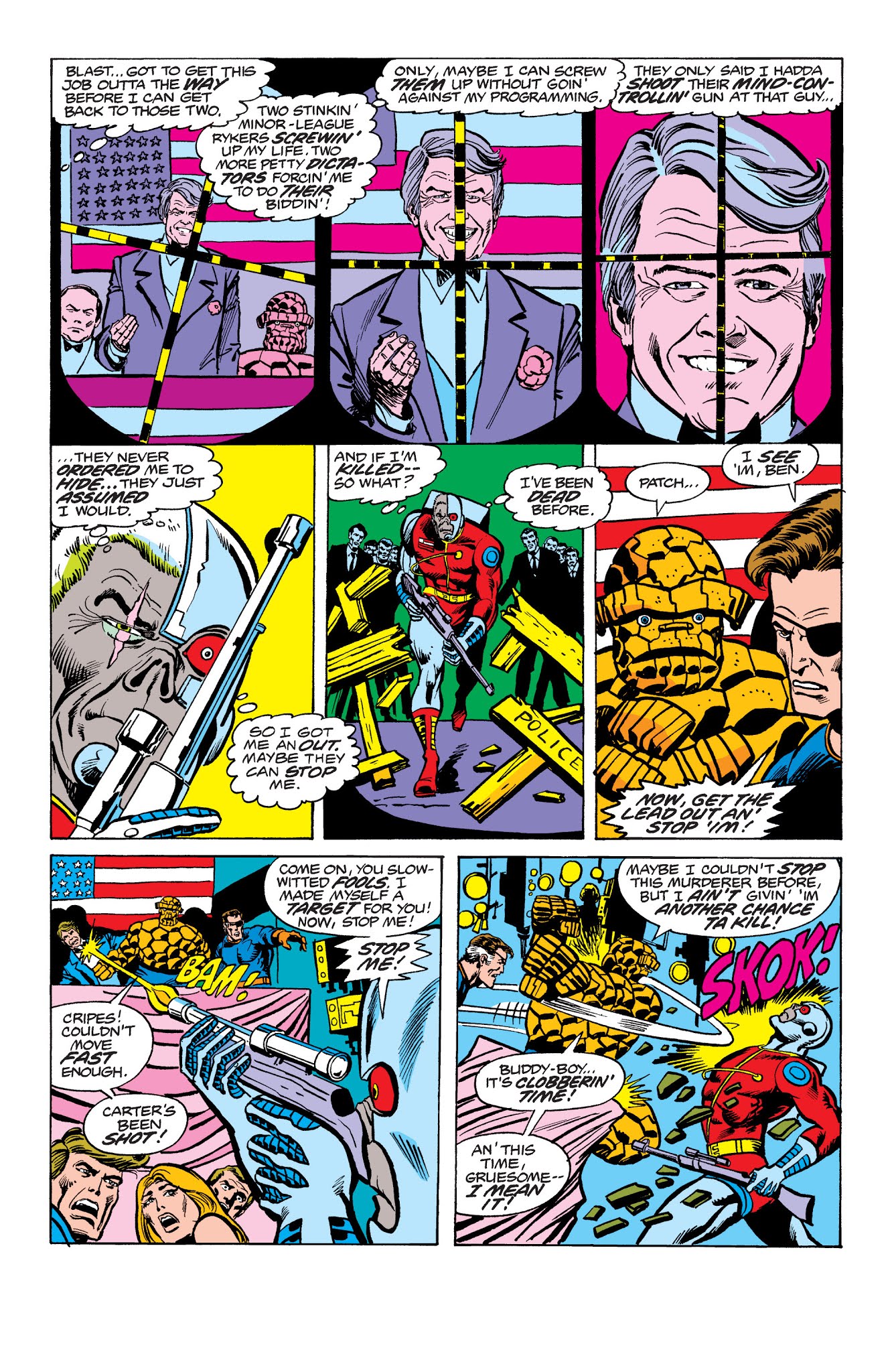 Read online Deathlok the Demolisher: The Complete Collection comic -  Issue # TPB - 240