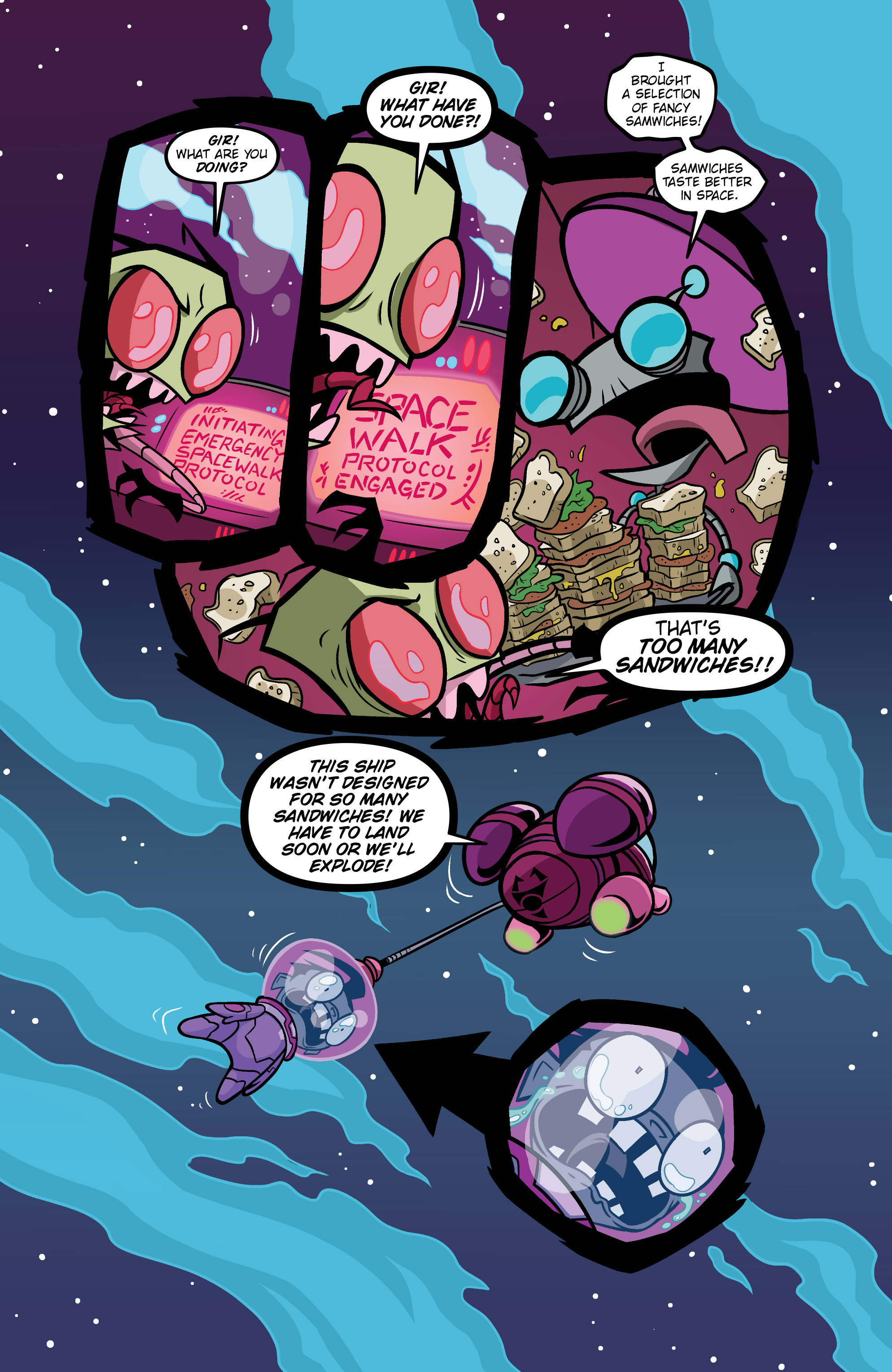 Read online Invader Zim comic -  Issue # _TPB 2 - 118