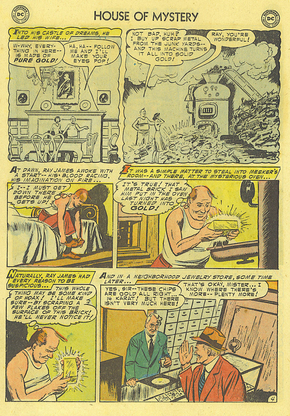 Read online House of Mystery (1951) comic -  Issue #35 - 14