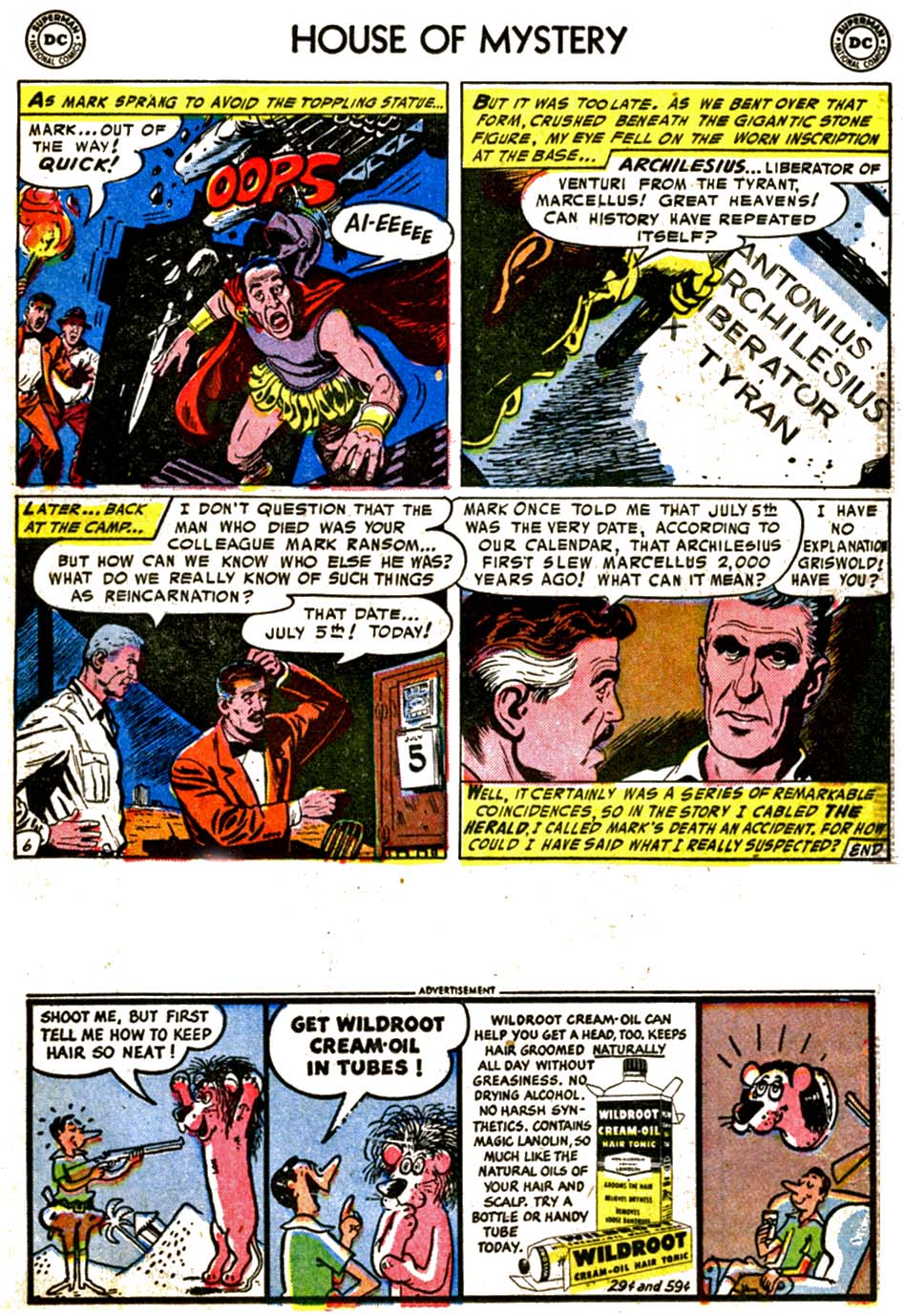 Read online House of Mystery (1951) comic -  Issue #22 - 15