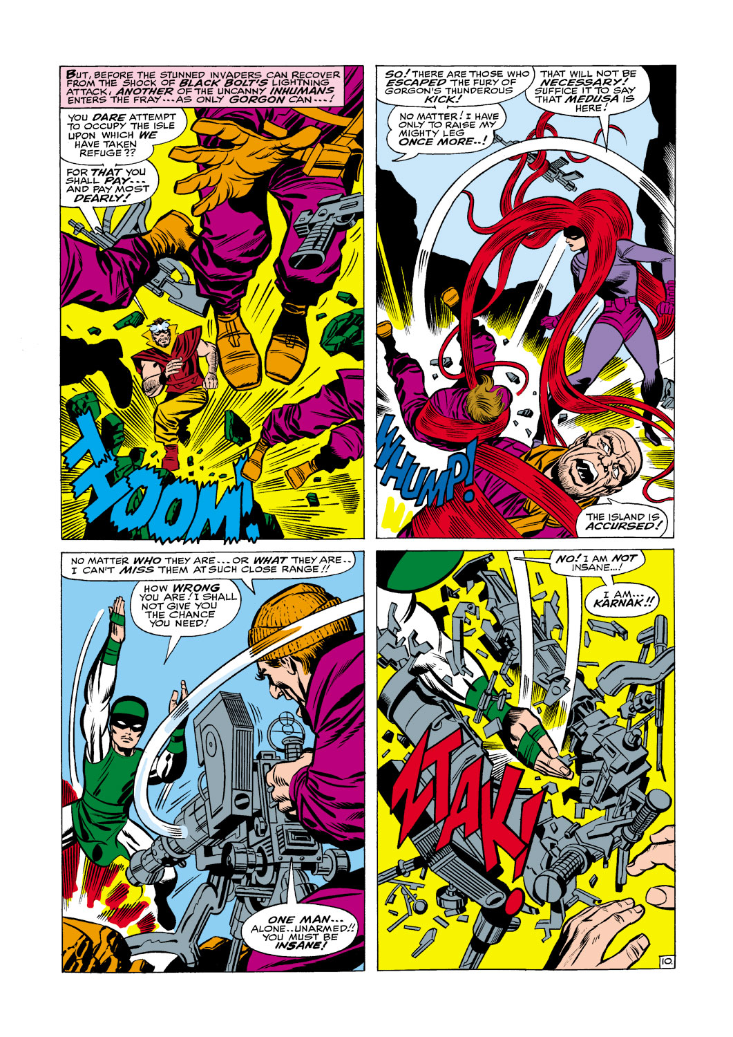 Read online Fantastic Four (1961) comic -  Issue #62 - 10