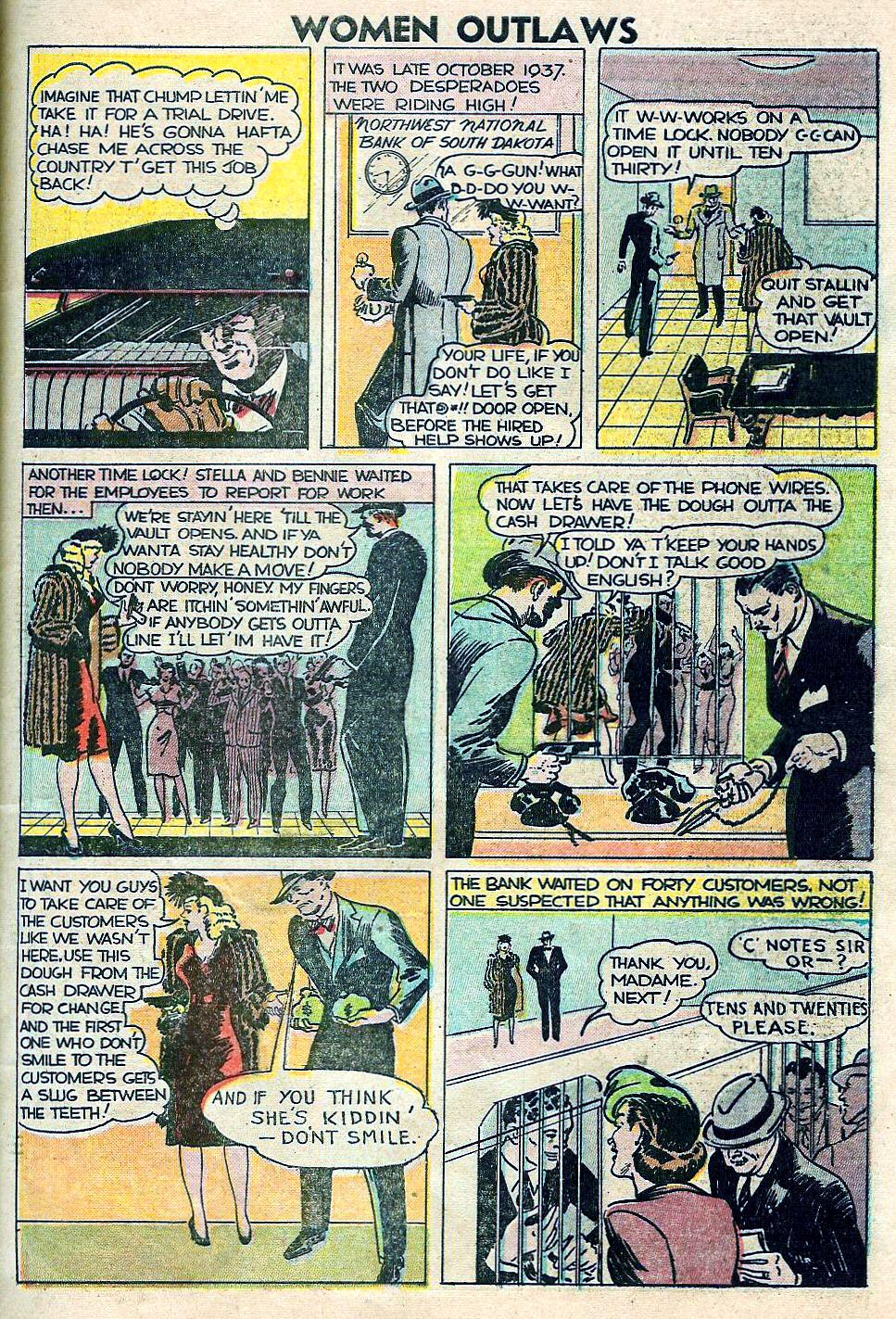 Read online Women Outlaws comic -  Issue #3 - 27