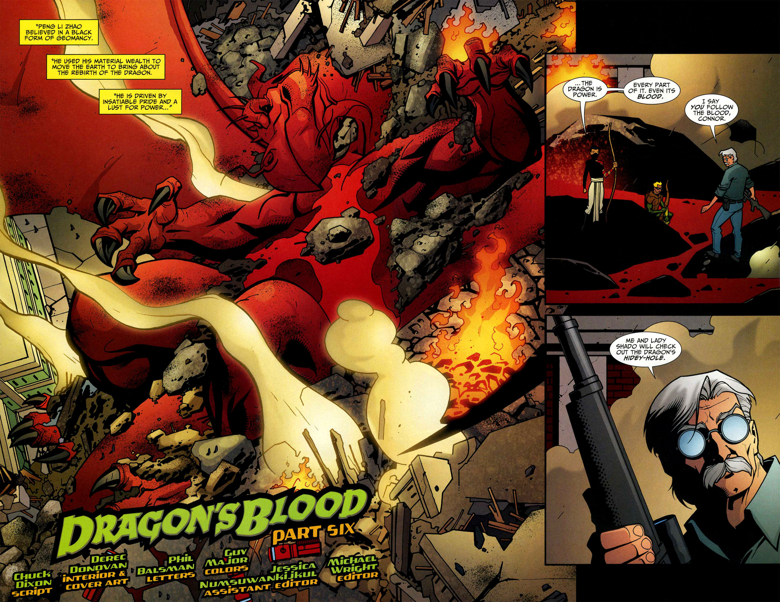 Read online Connor Hawke:  Dragon's Blood comic -  Issue #6 - 3