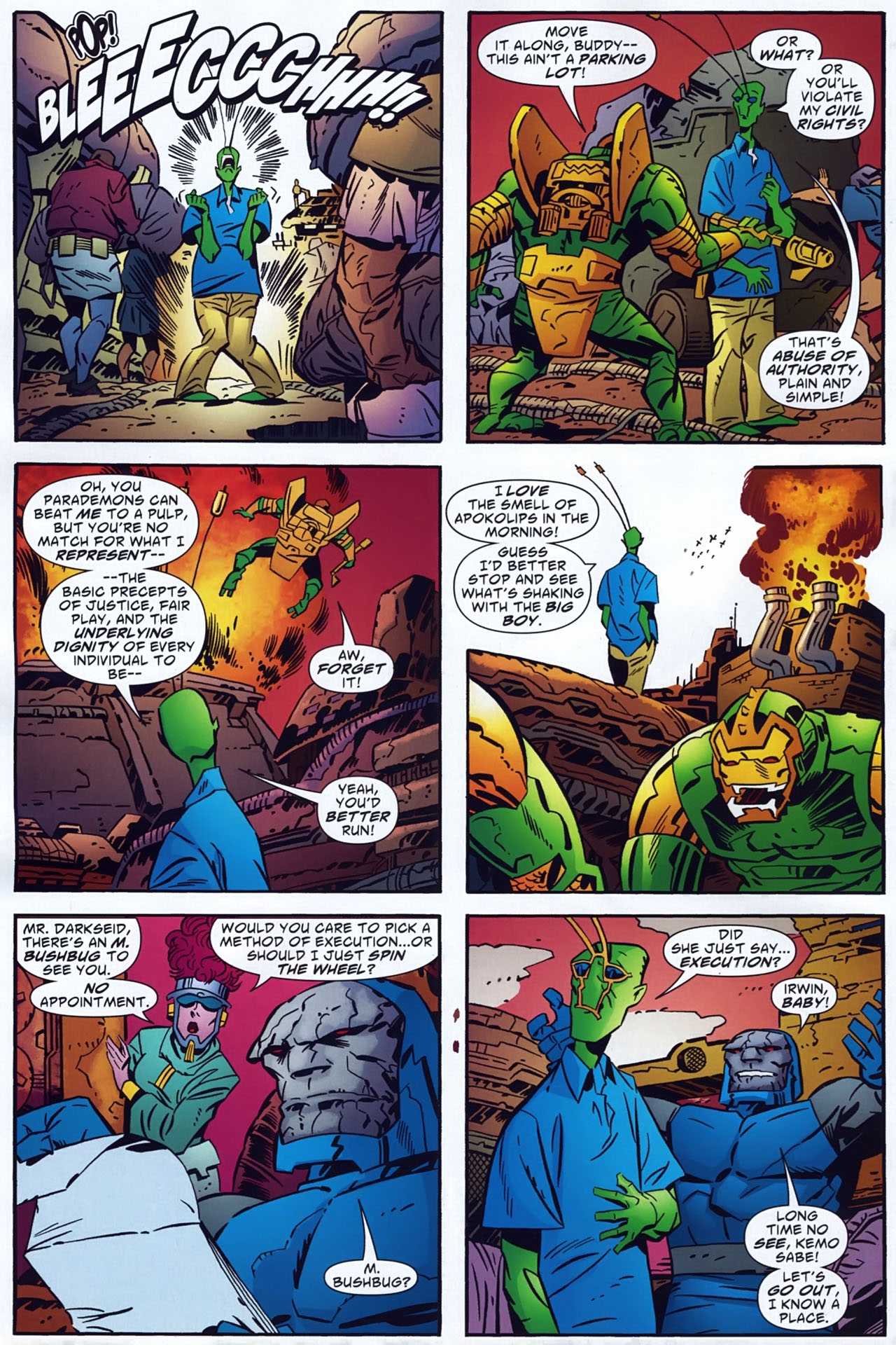 Read online Ambush Bug: Year None comic -  Issue #3 - 12