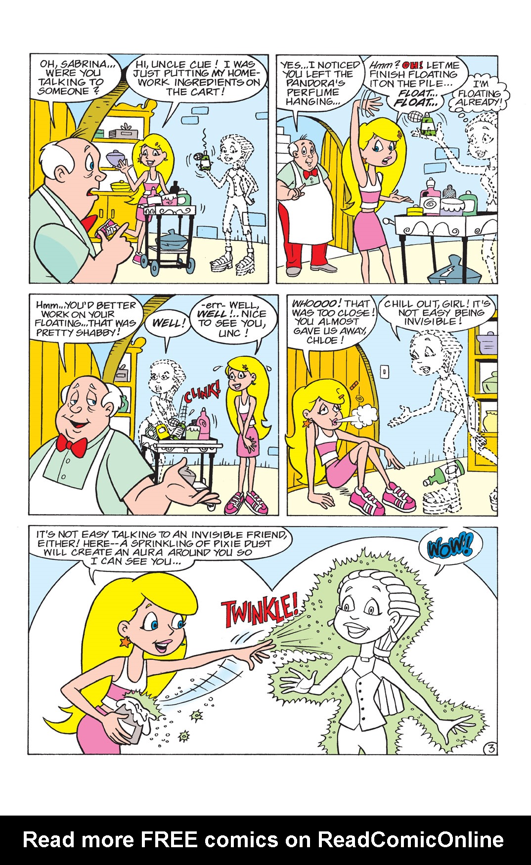 Read online Sabrina the Teenage Witch (2000) comic -  Issue #1 - 4