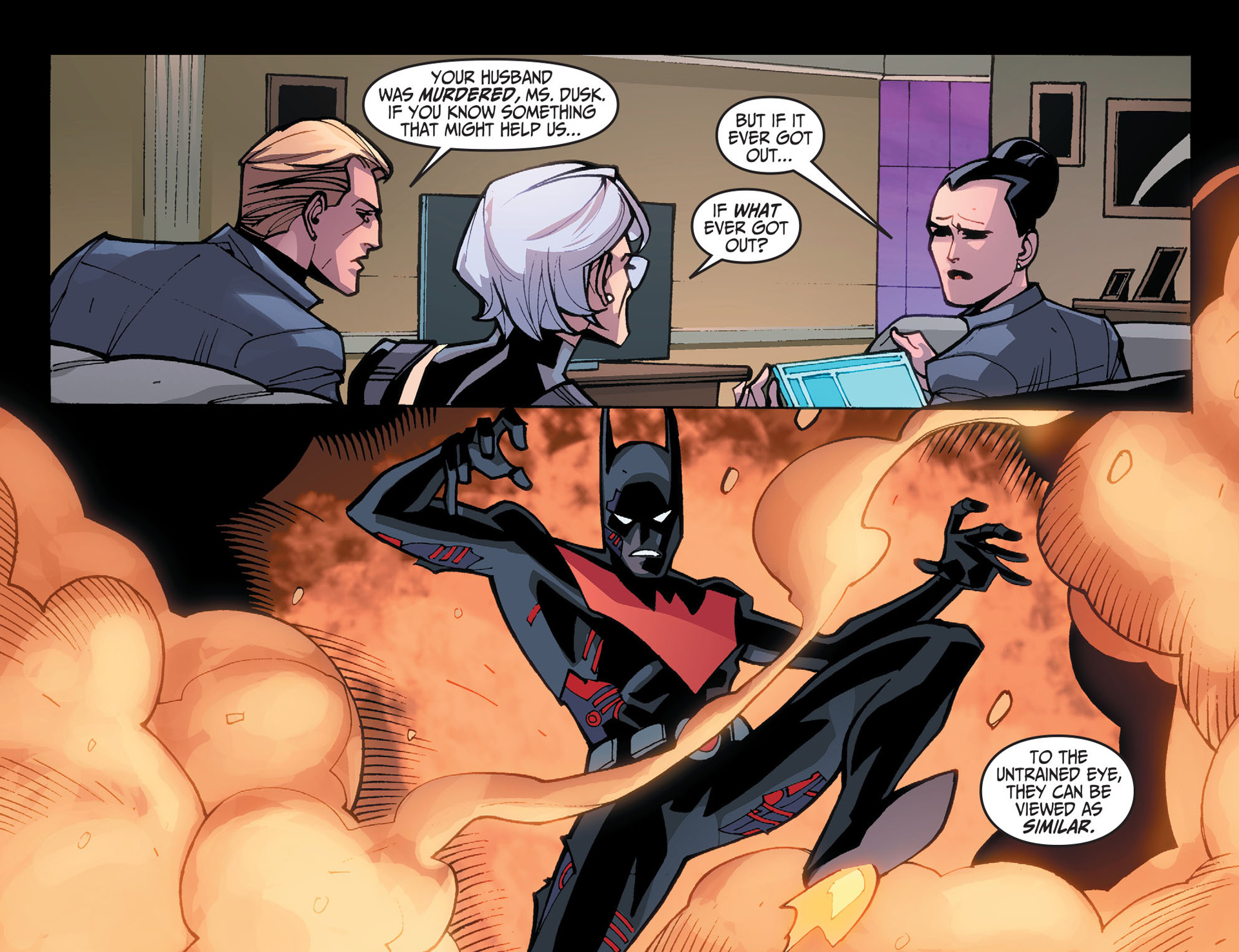 Read online Batman Beyond 2.0 comic -  Issue #4 - 18