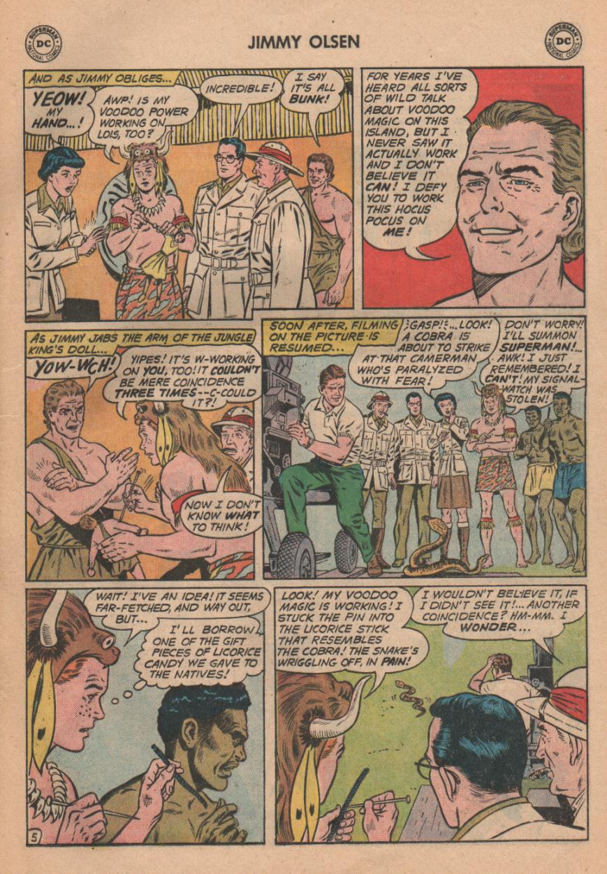 Read online Superman's Pal Jimmy Olsen comic -  Issue #58 - 29
