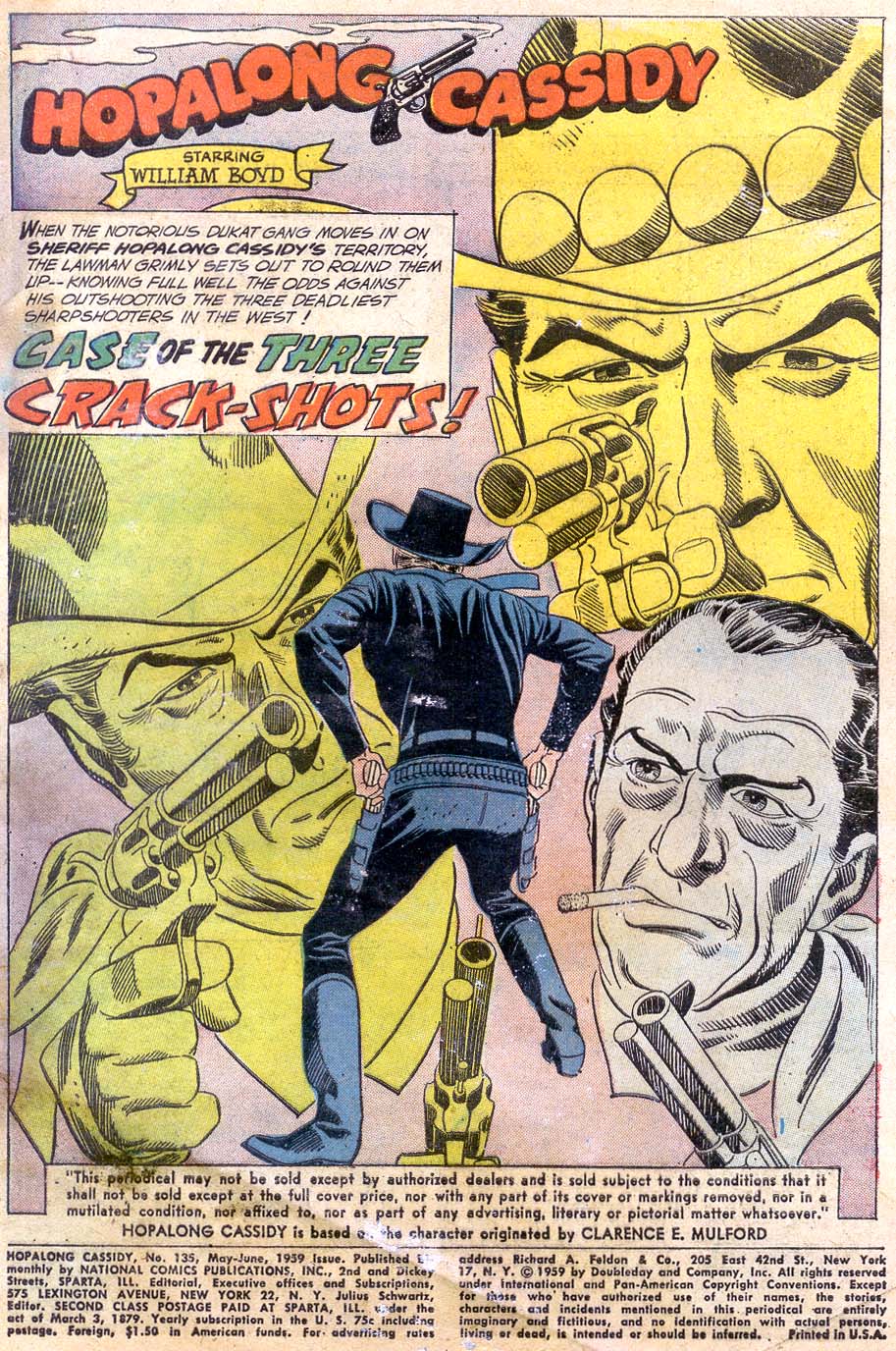 Read online Hopalong Cassidy comic -  Issue #135 - 3