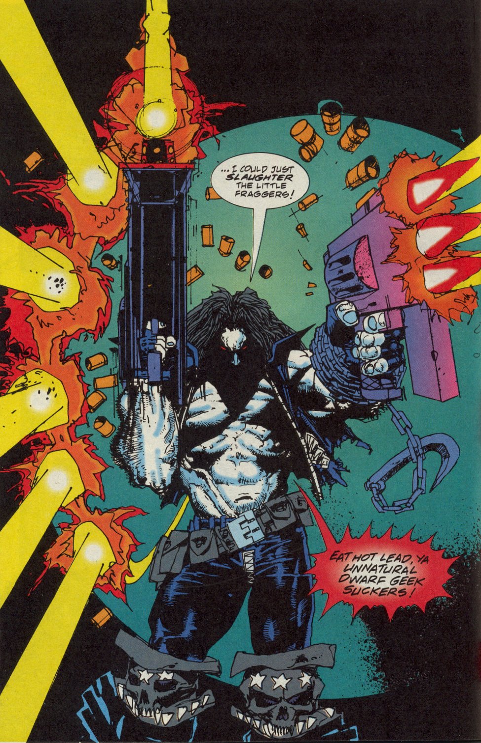 Read online Lobo Paramilitary Christmas Special comic -  Issue # Full - 23