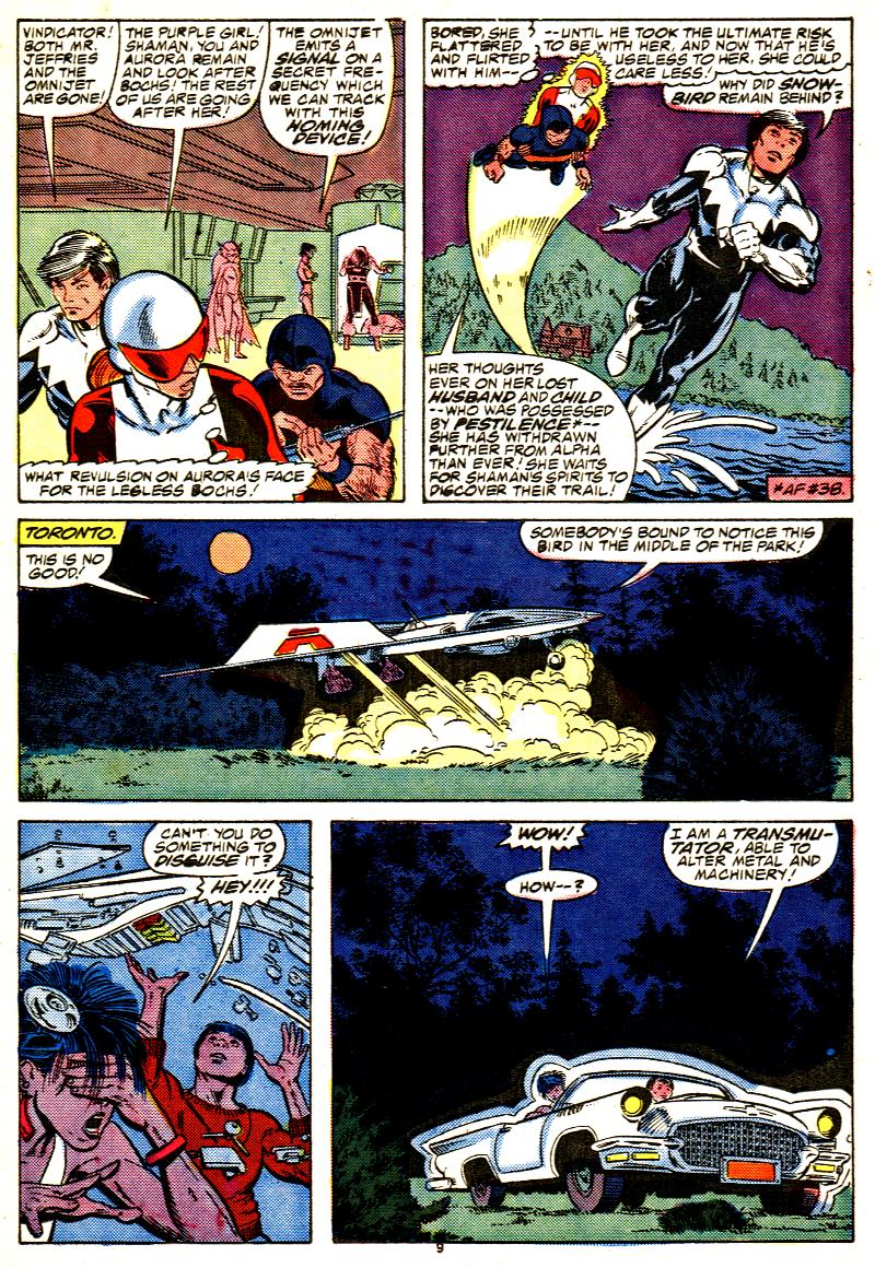 Read online Alpha Flight (1983) comic -  Issue #42 - 10