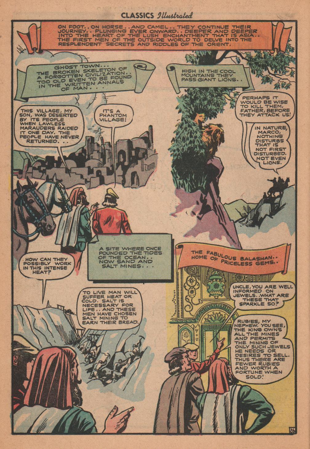 Read online Classics Illustrated comic -  Issue #27 - 26