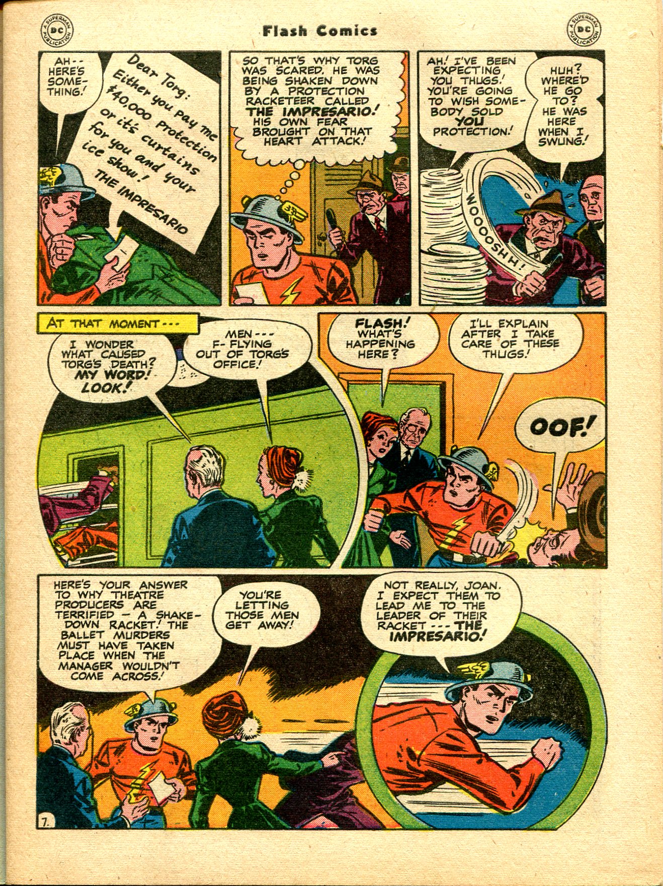 Read online Flash Comics comic -  Issue #85 - 10