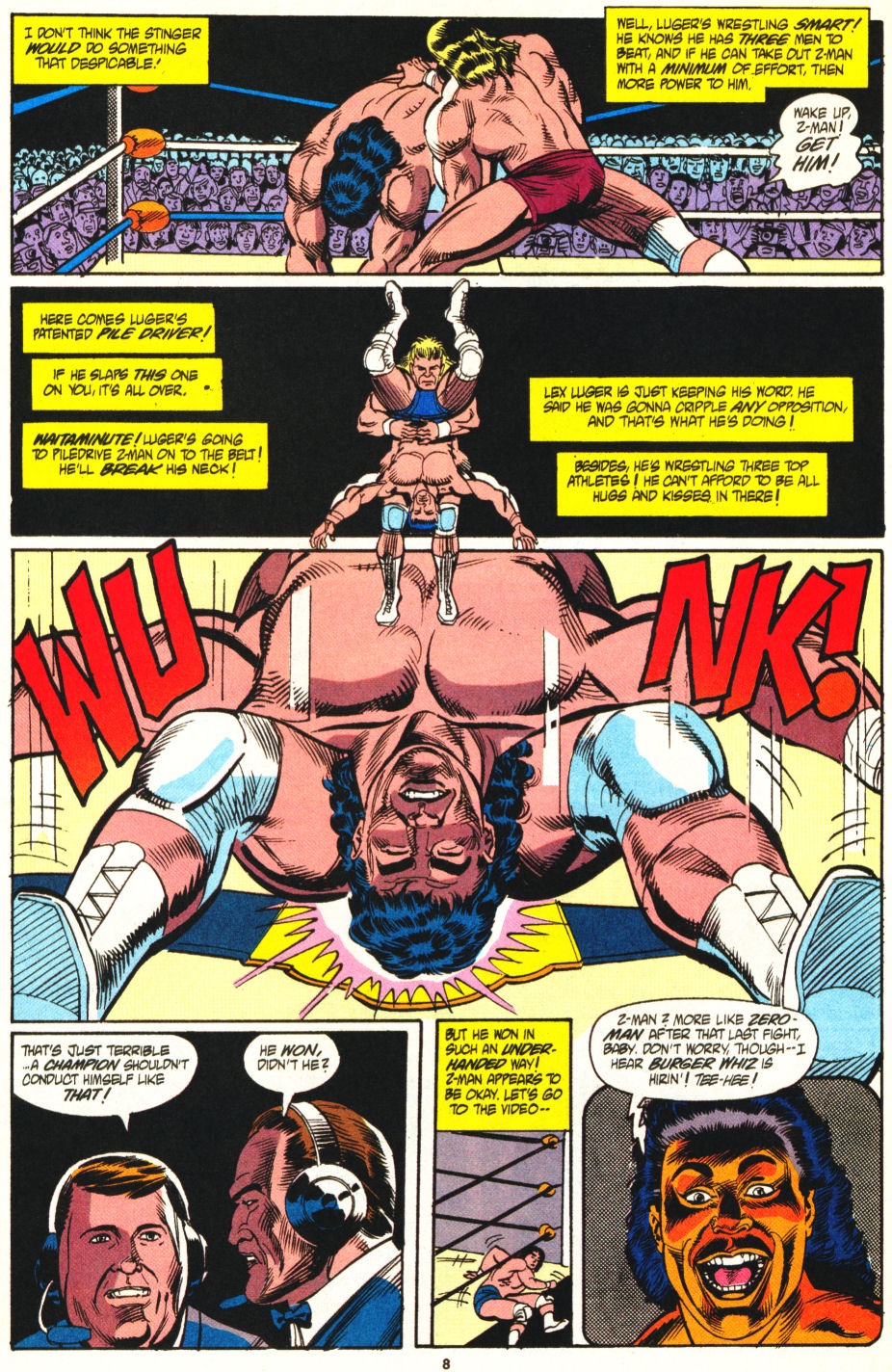 Read online WCW World Championship Wrestling comic -  Issue #2 - 8