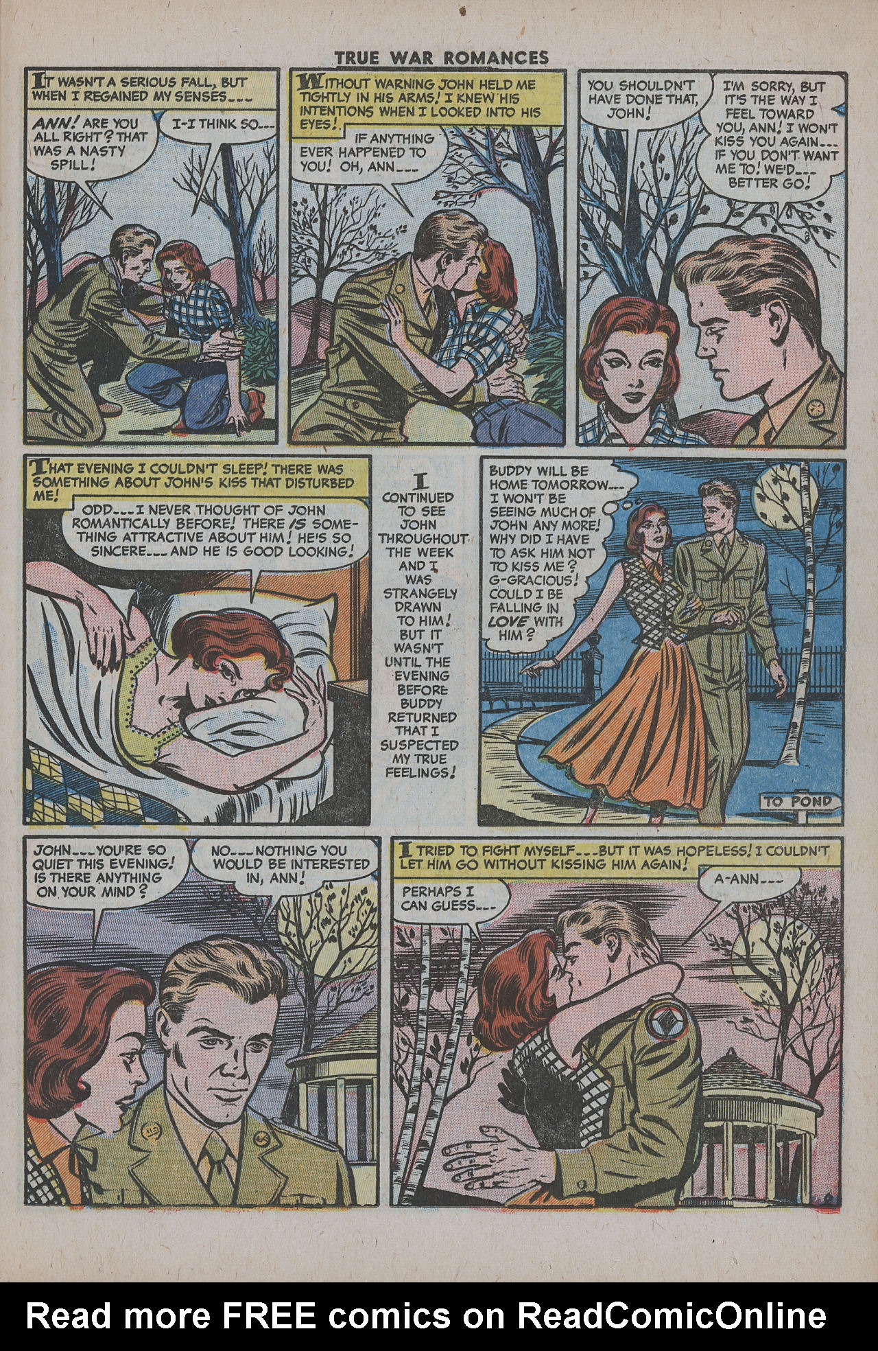 Read online True War Romances comic -  Issue #15 - 23