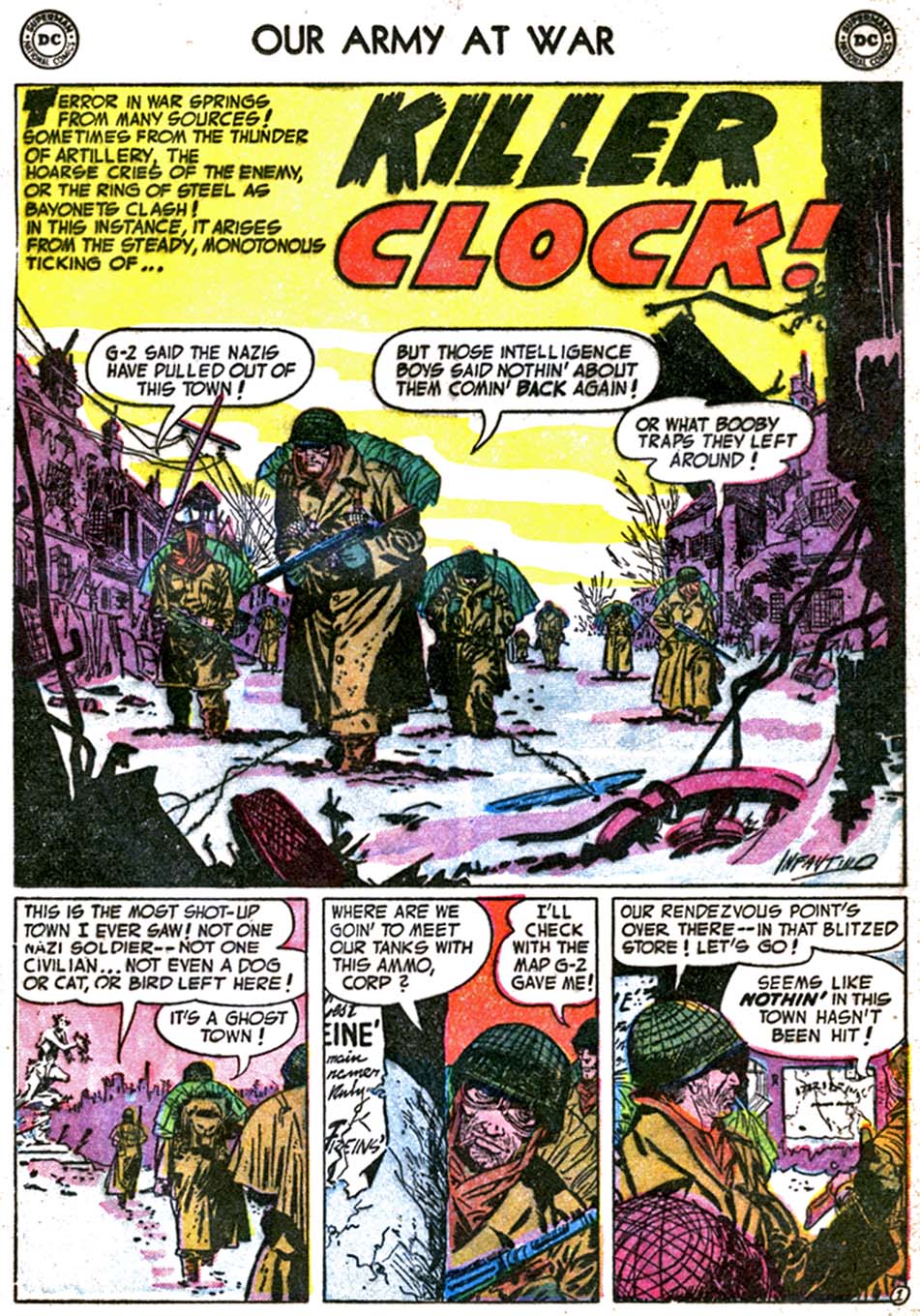 Read online Our Army at War (1952) comic -  Issue #22 - 13