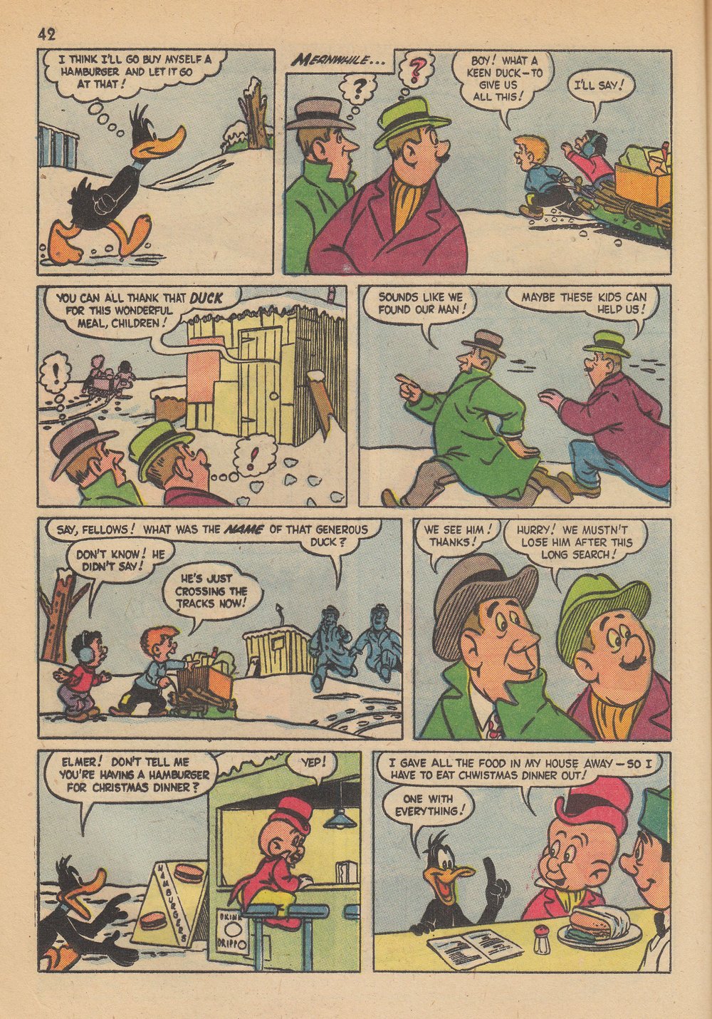 Read online Bugs Bunny's Christmas Funnies comic -  Issue # TPB 6 - 44