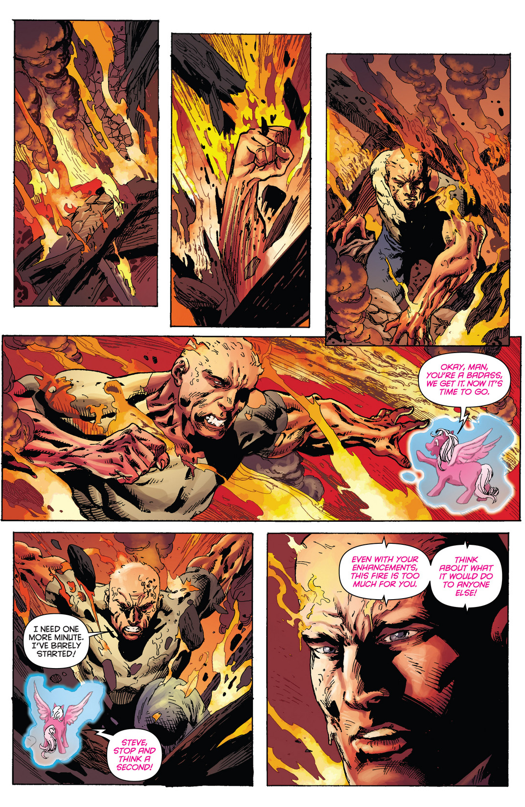 Read online Bionic Man comic -  Issue #25 - 10