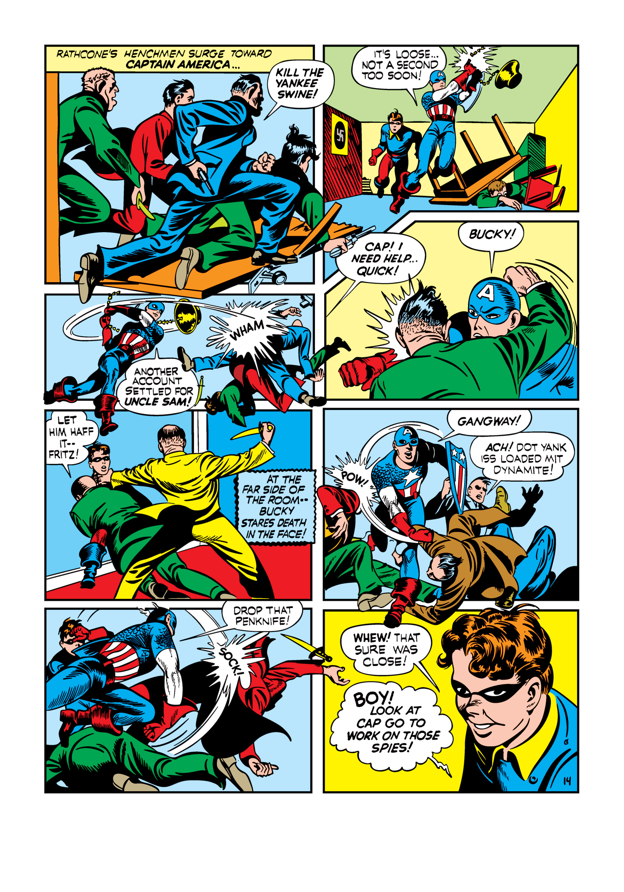 Read online Marvel Masterworks: Golden Age Captain America comic -  Issue # TPB 1 (Part 1) - 42