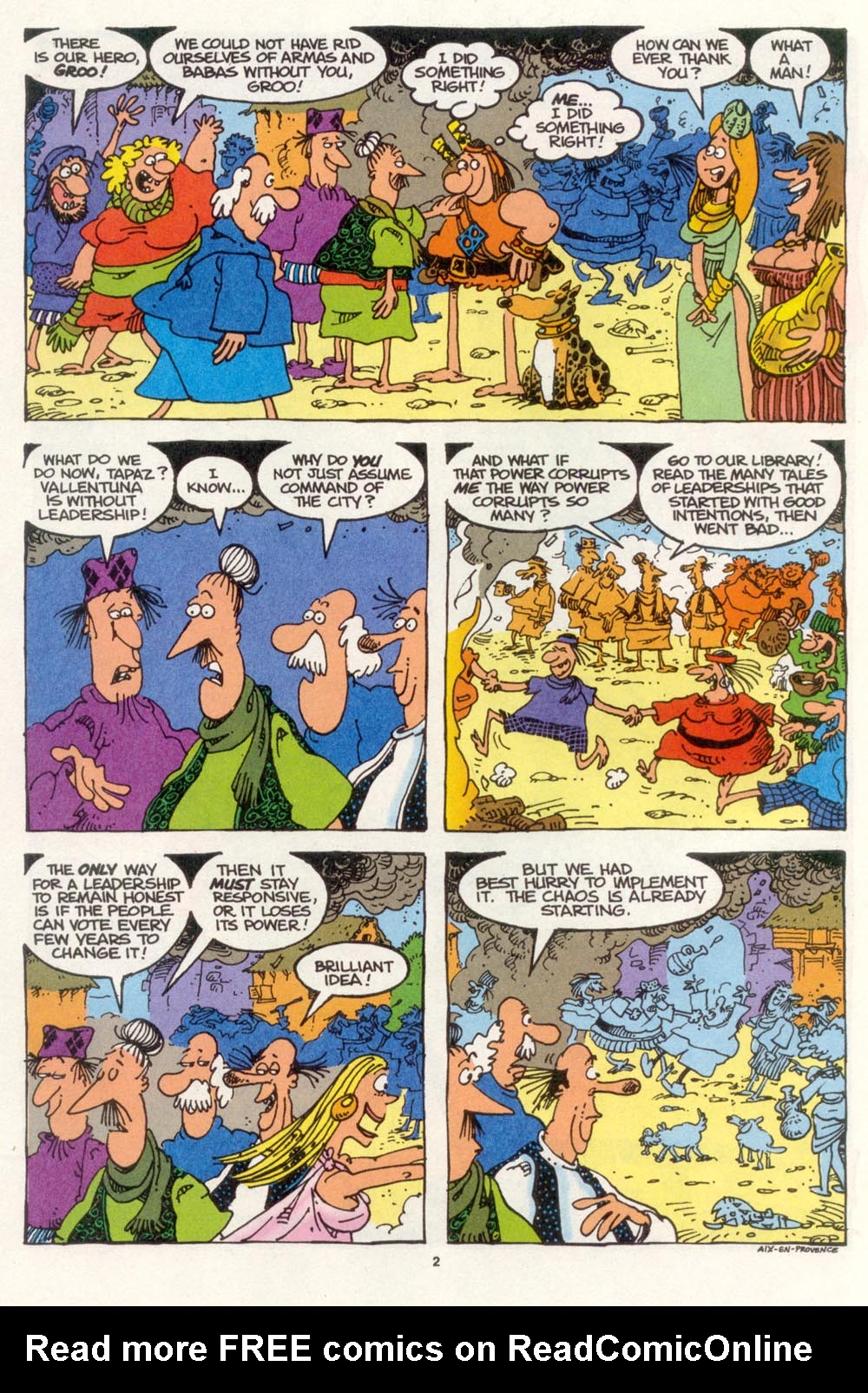 Read online Sergio Aragonés Groo the Wanderer comic -  Issue #108 - 4