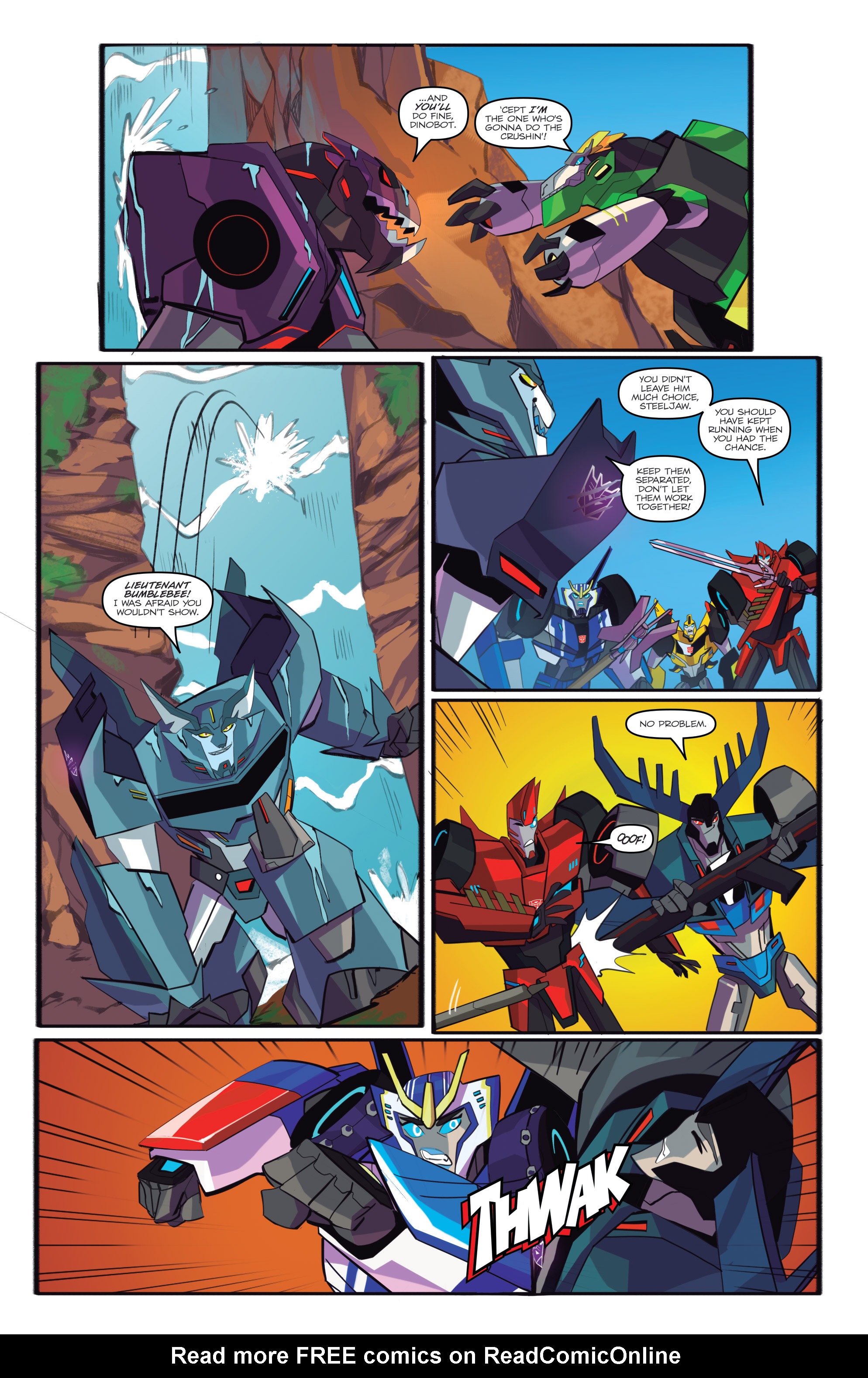 Read online Transformers: Robots In Disguise (2015) comic -  Issue #6 - 16