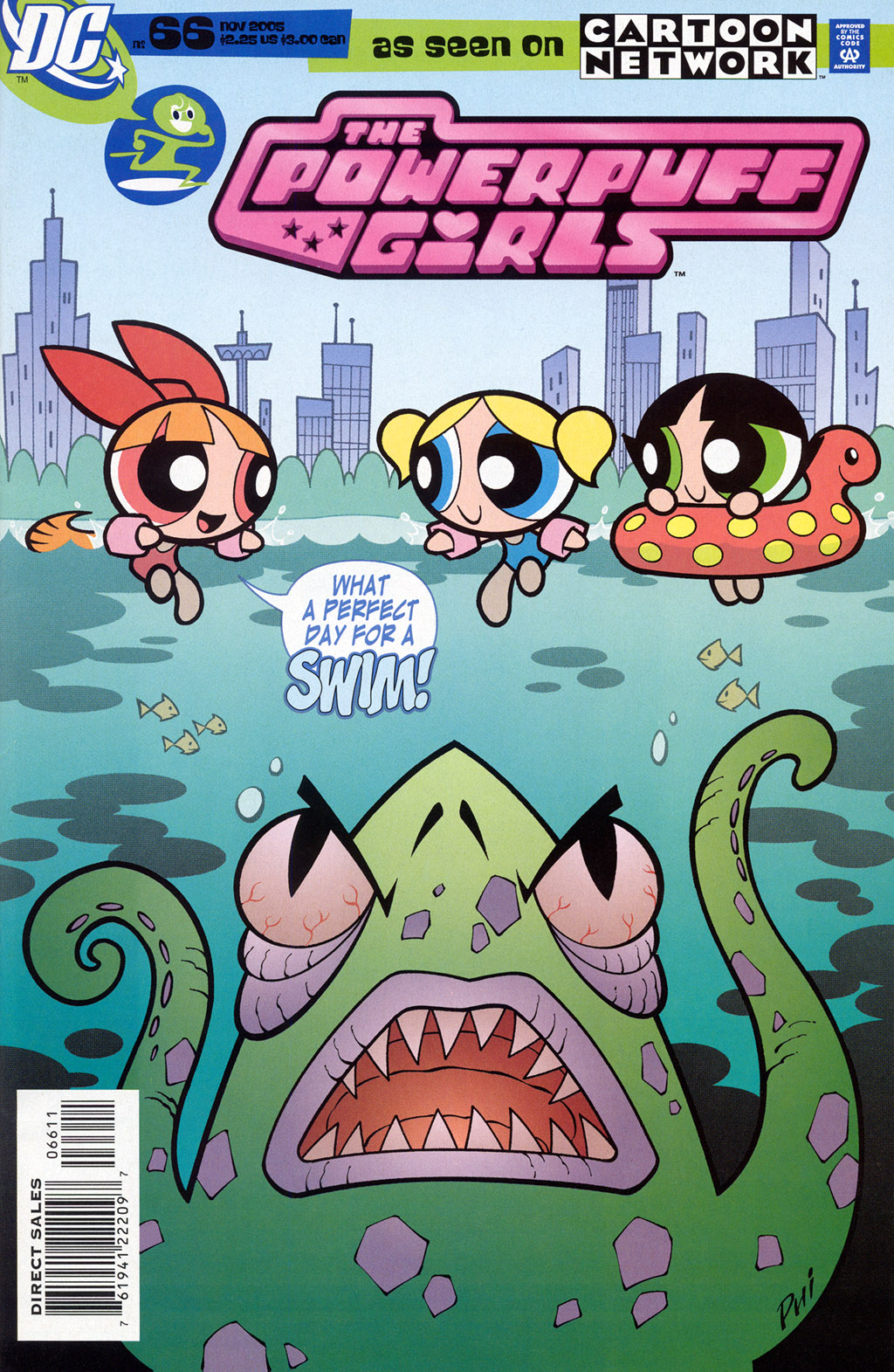 The Powerpuff Girls issue 66 - Page 1