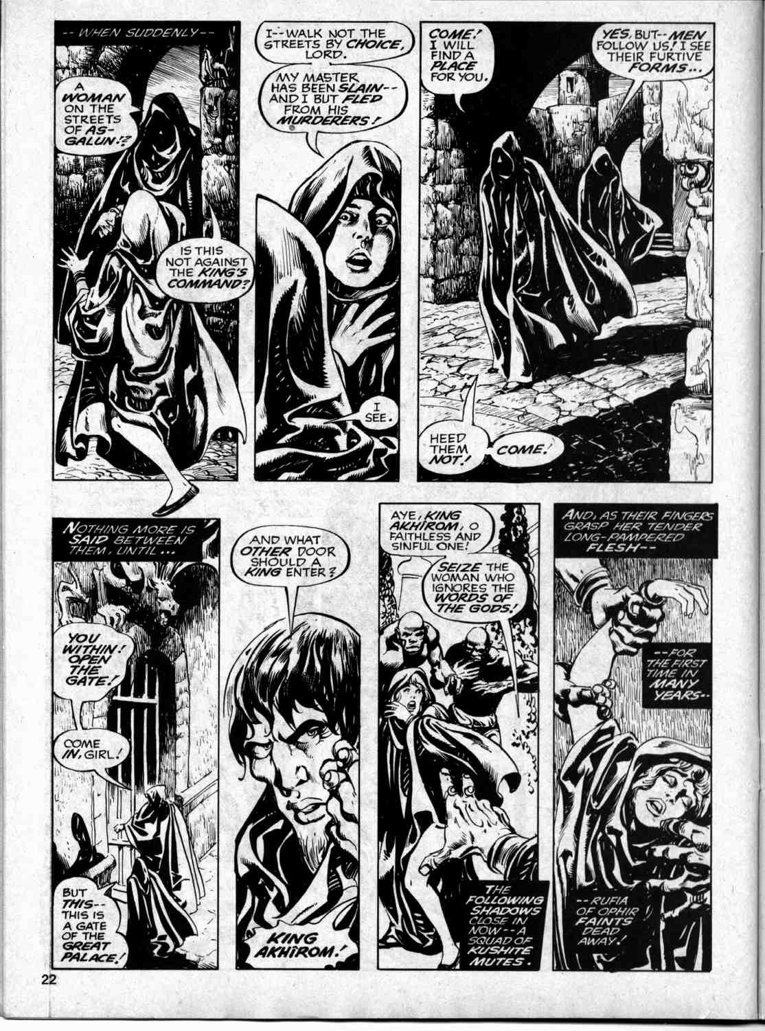 The Savage Sword Of Conan issue 36 - Page 22