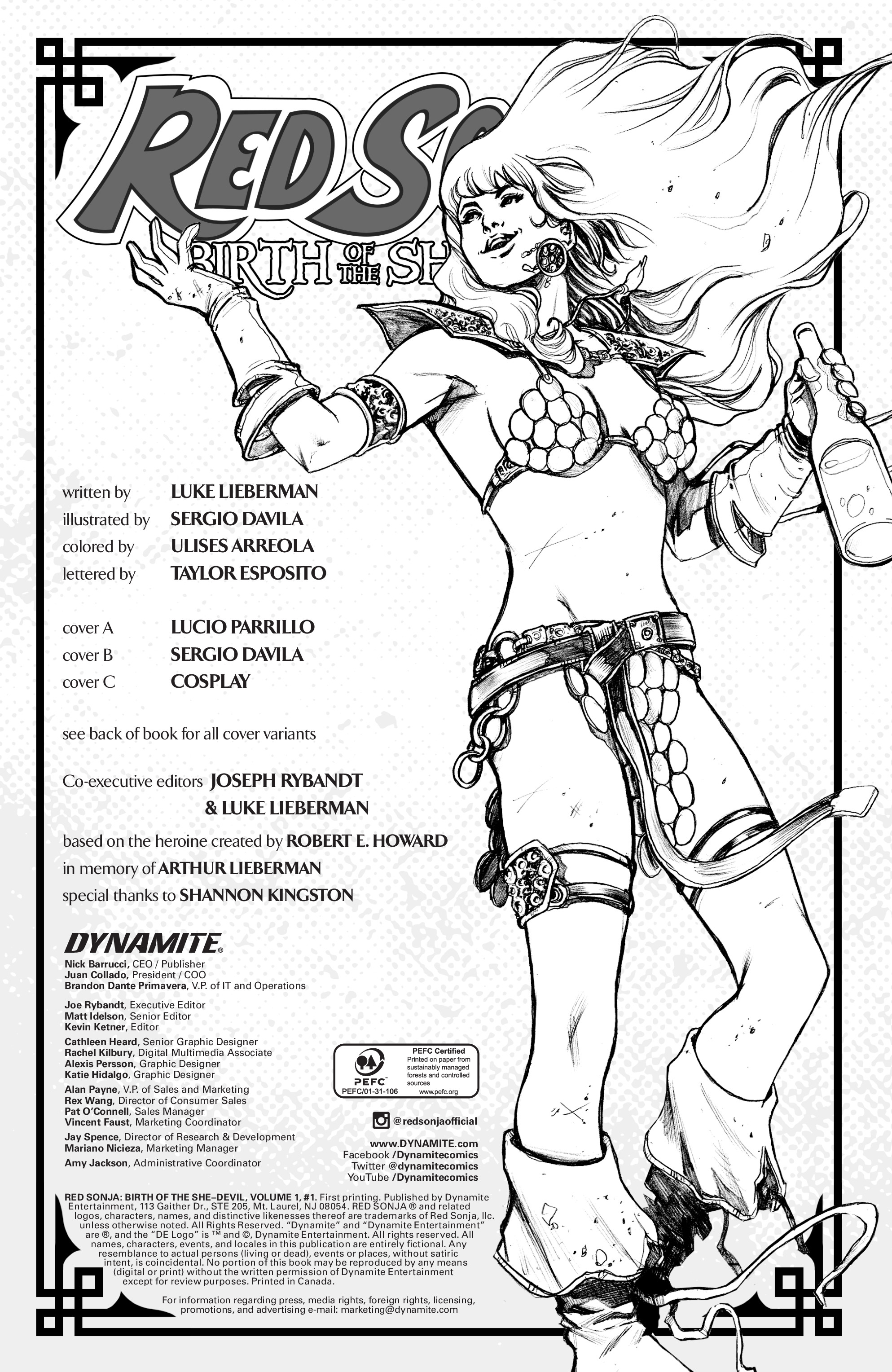 Read online Red Sonja: Birth of the She-Devil comic -  Issue #1 - 4