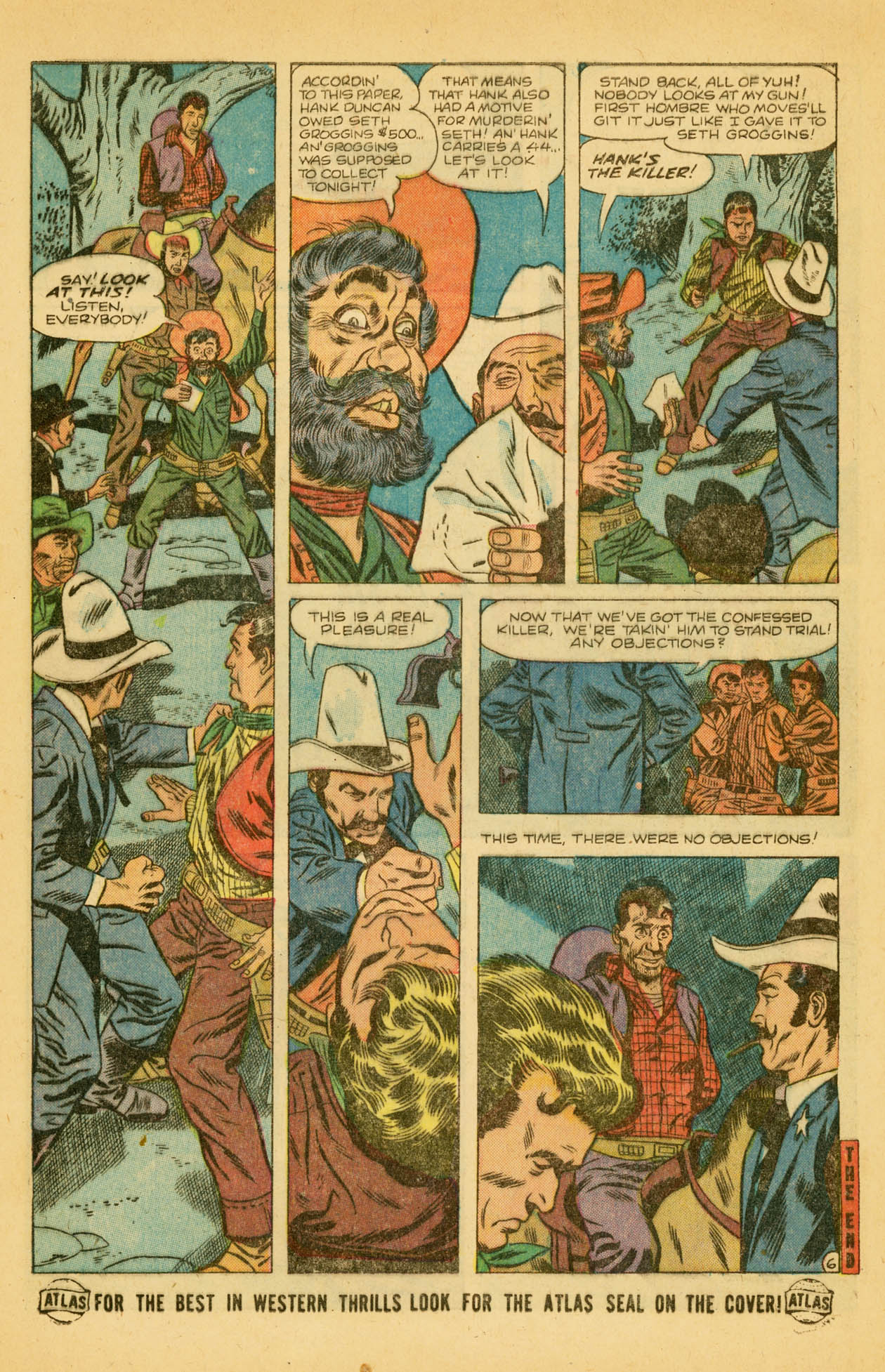 Read online Cowboy Action comic -  Issue #6 - 32