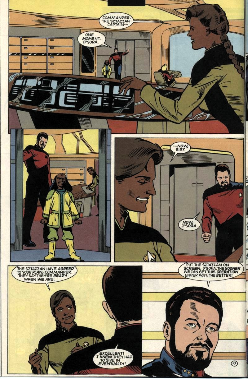 Read online Star Trek: The Next Generation (1989) comic -  Issue #43 - 11