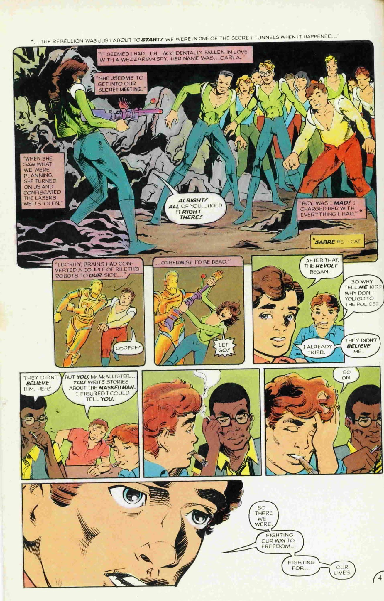 Read online Eclipse Monthly comic -  Issue #5 - 6