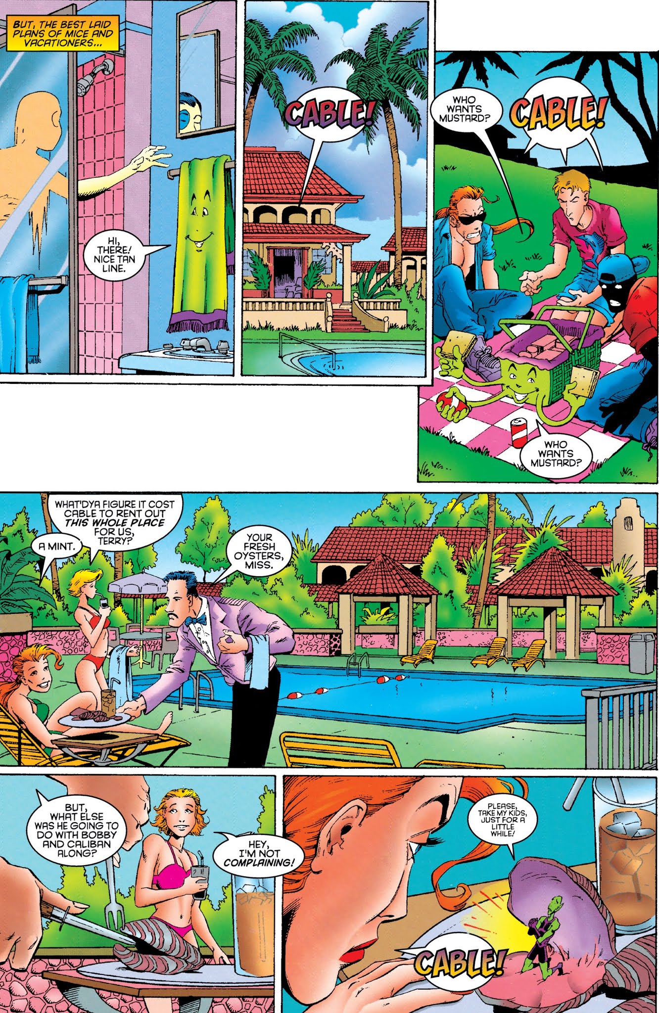 Read online Cable & X-Force: Onslaught Rising comic -  Issue # TPB - 14